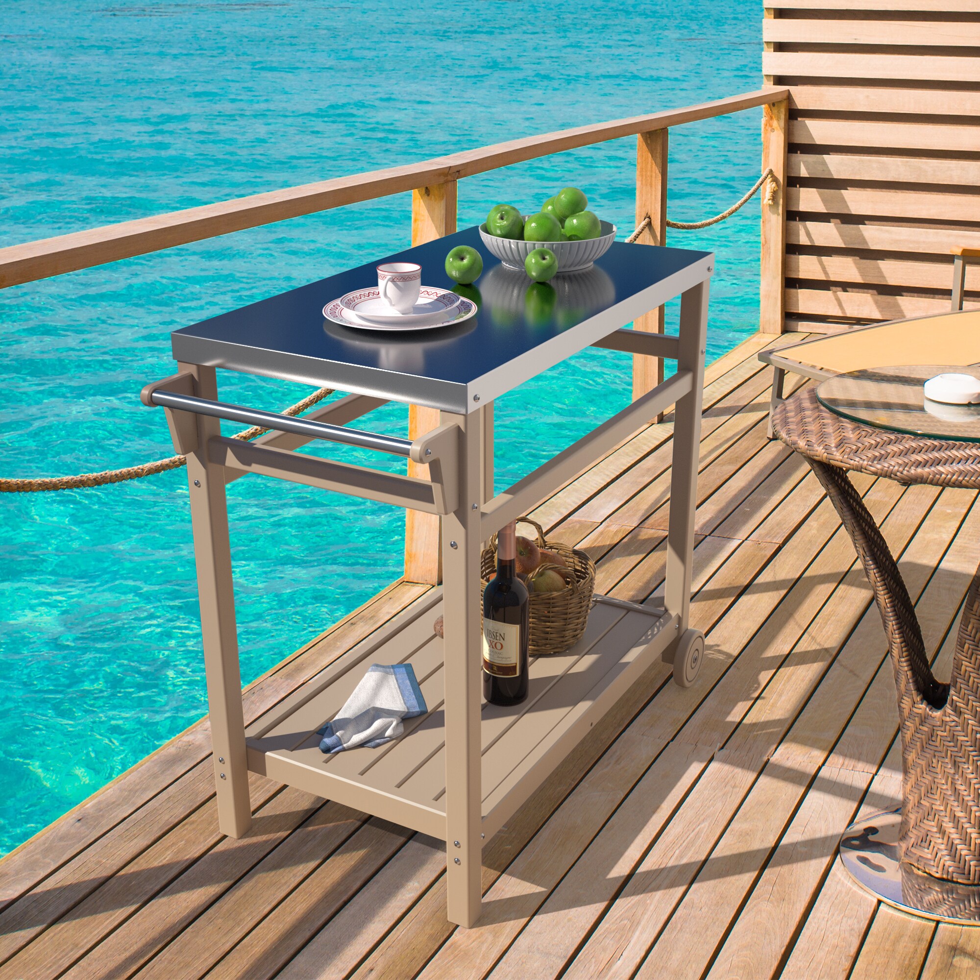 Runesay HBGRIL-15 Grill-Carts-Grill-Stands - View #2