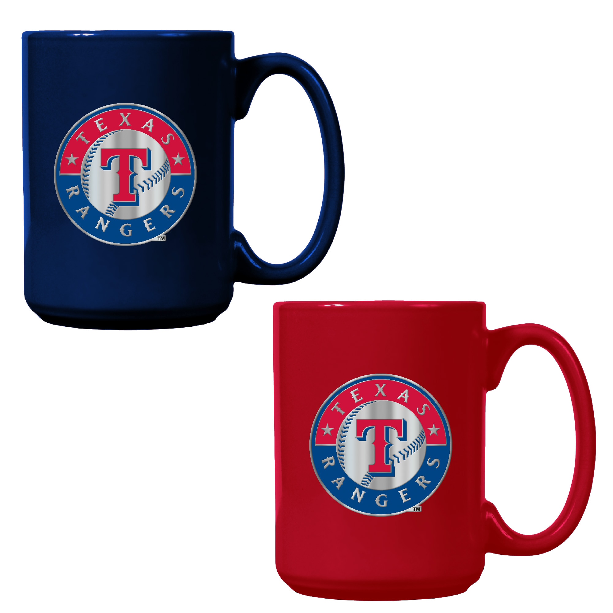 GREAT AMERICAN GMBGMR2127-4 15-fl oz Ceramic Multi Colored Mug Set of: 2