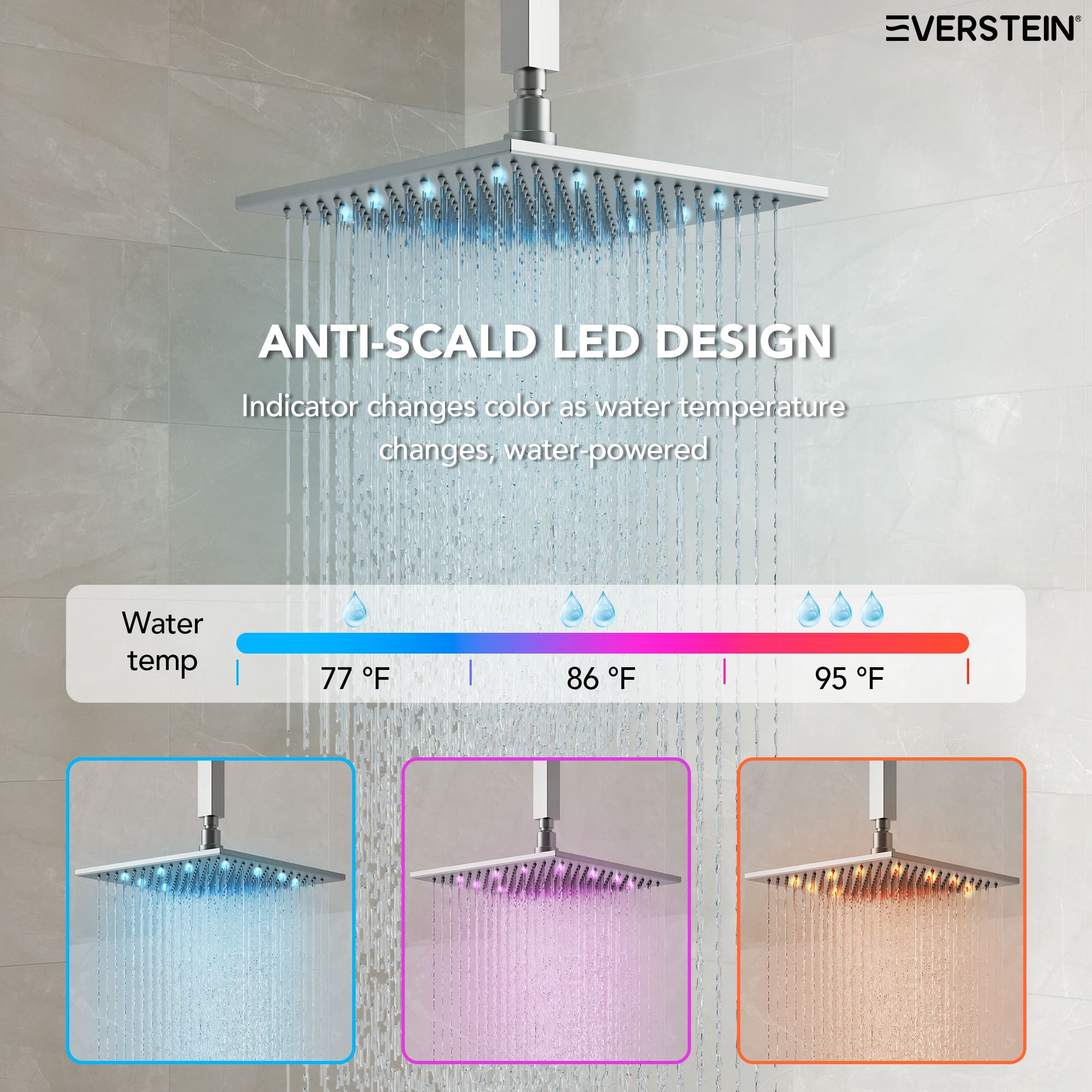 EVERSTEIN SFS-1026-NK12 Tub-Shower-Faucets - View #3