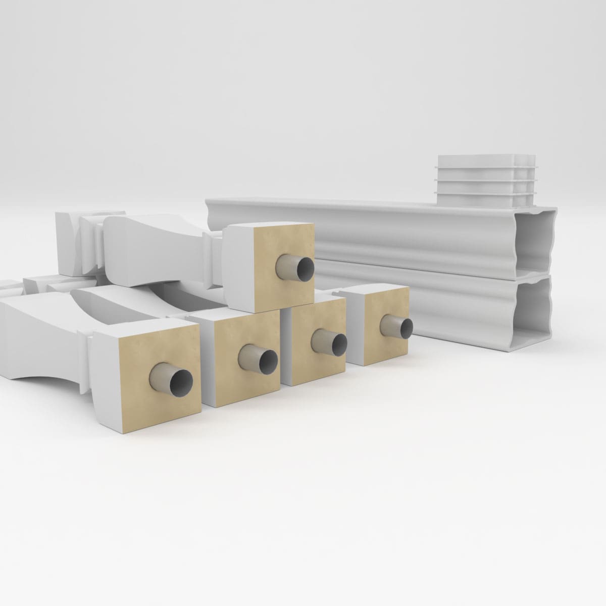 Ekena Millwork BALK38X036ACG railings - View #6