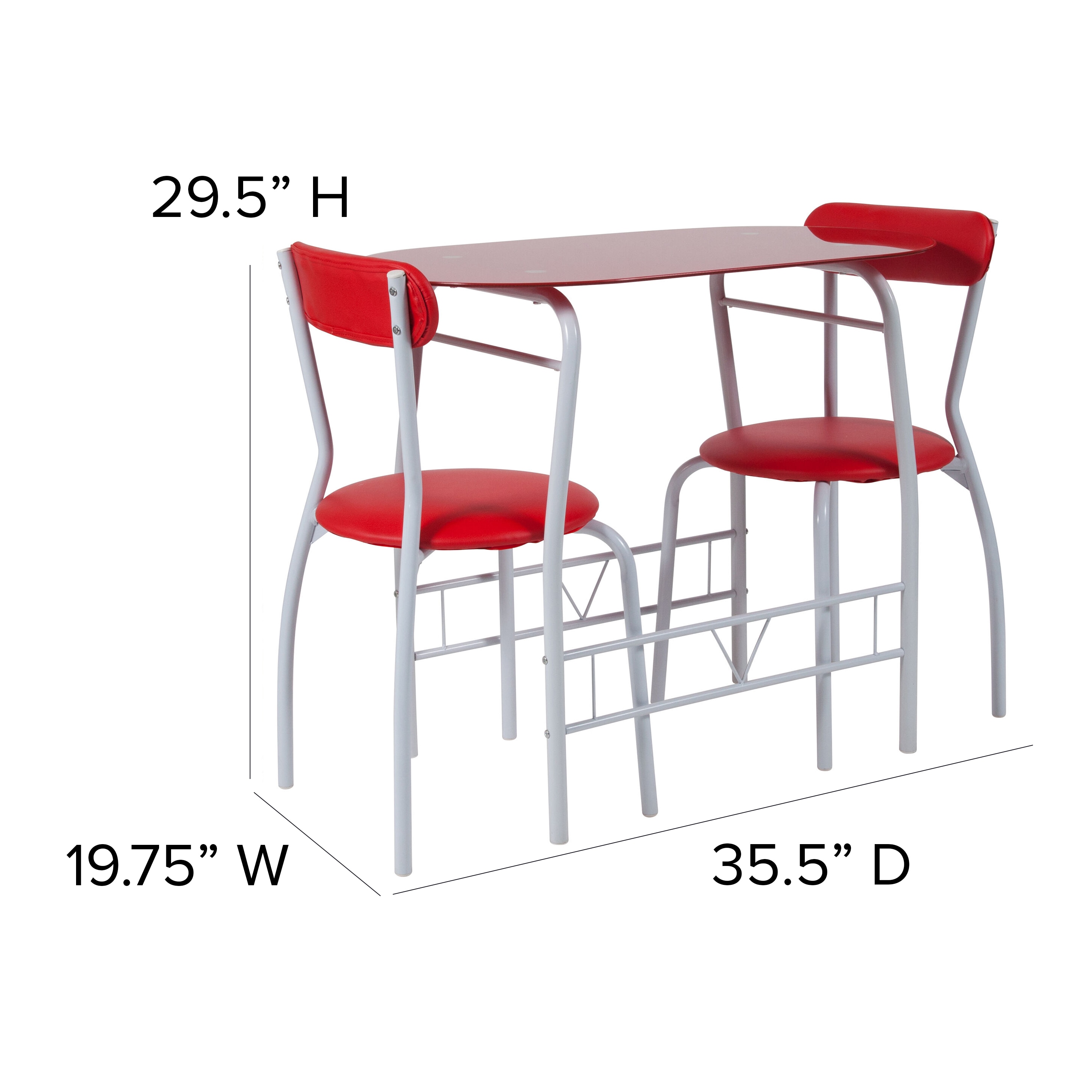 Flash Furniture 889142210108 Dining-Sets - View #5