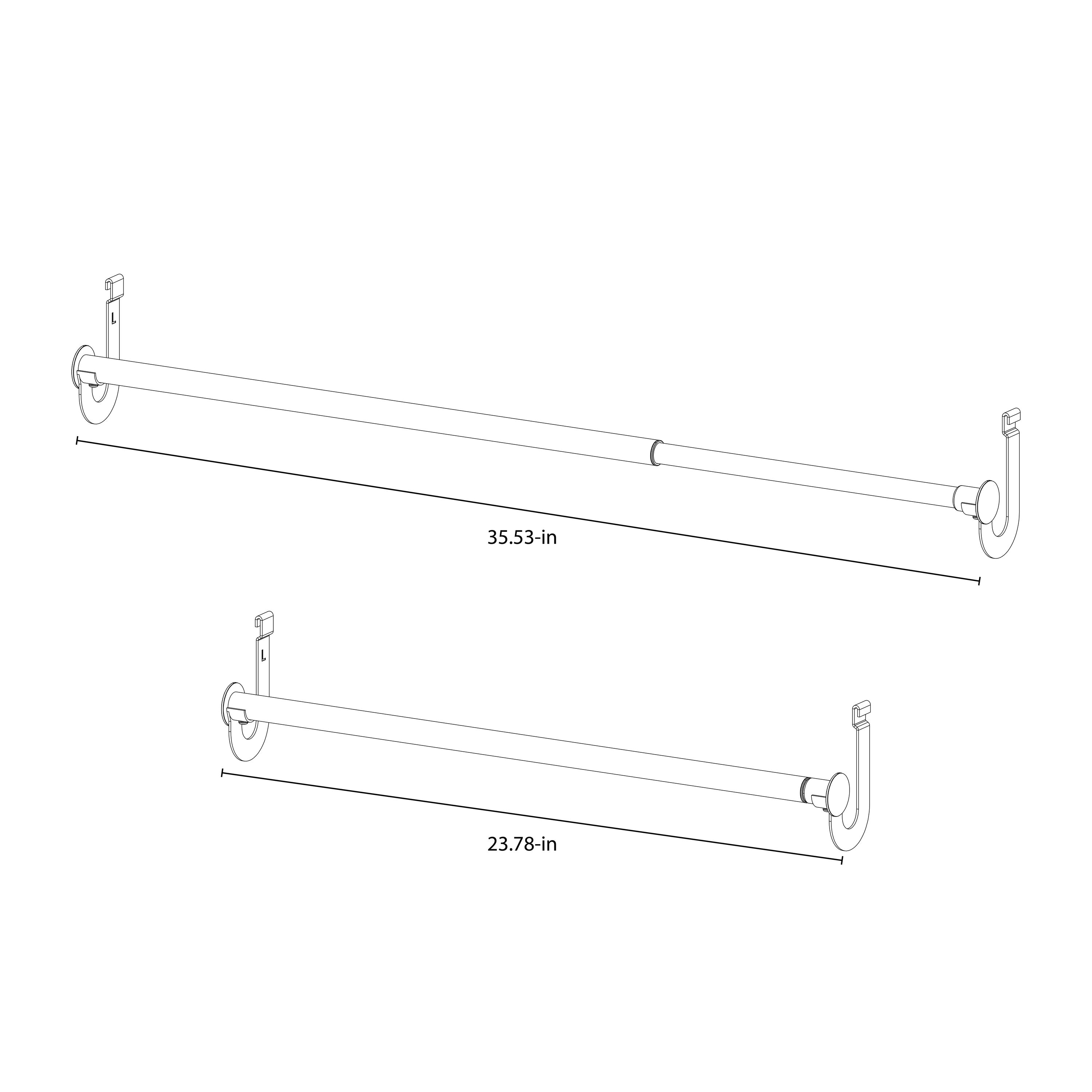 Origin 21 CL24-3EXCR-W Wire-Closet-Accessories - View #3