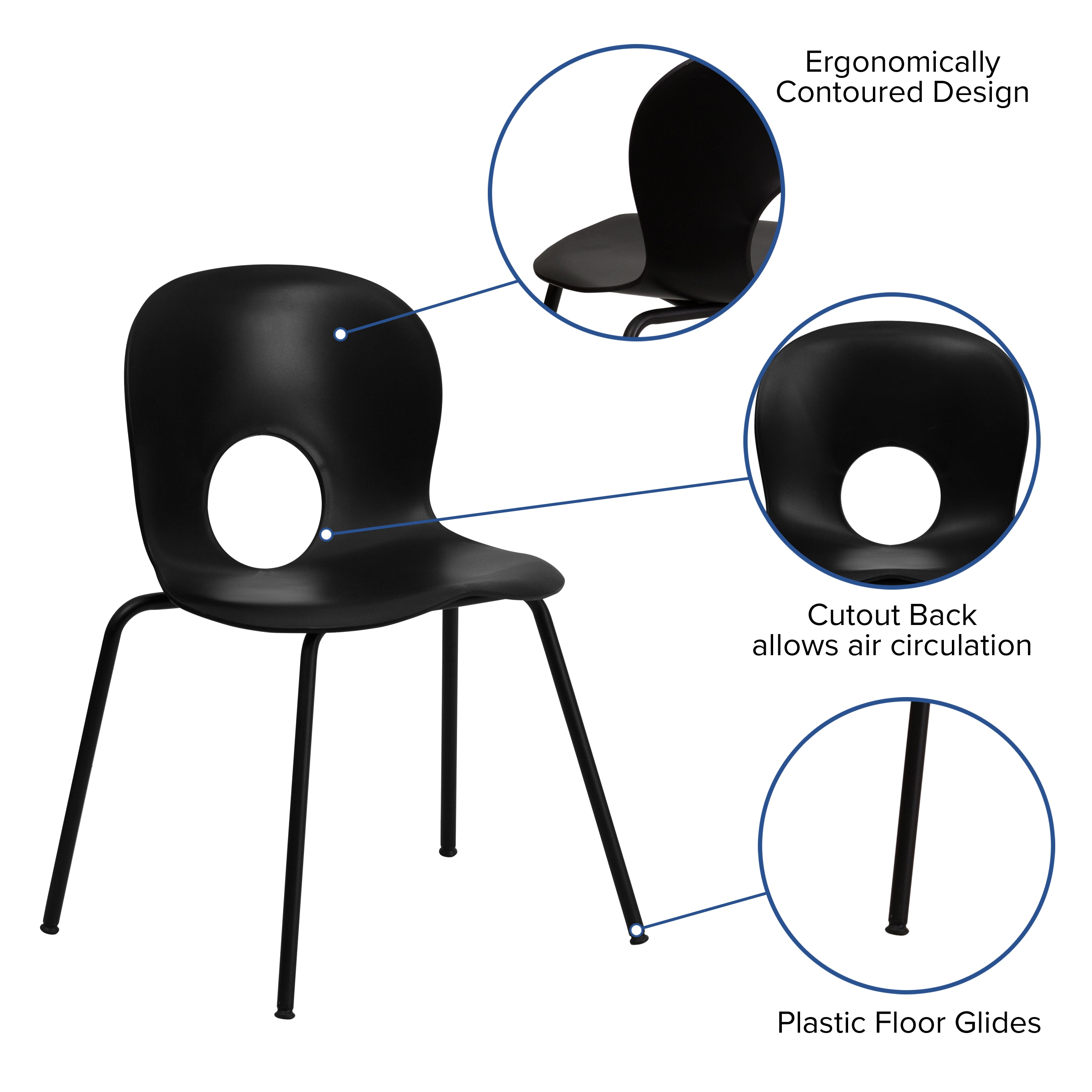 Flash Furniture 847254009850 chairs - View #2