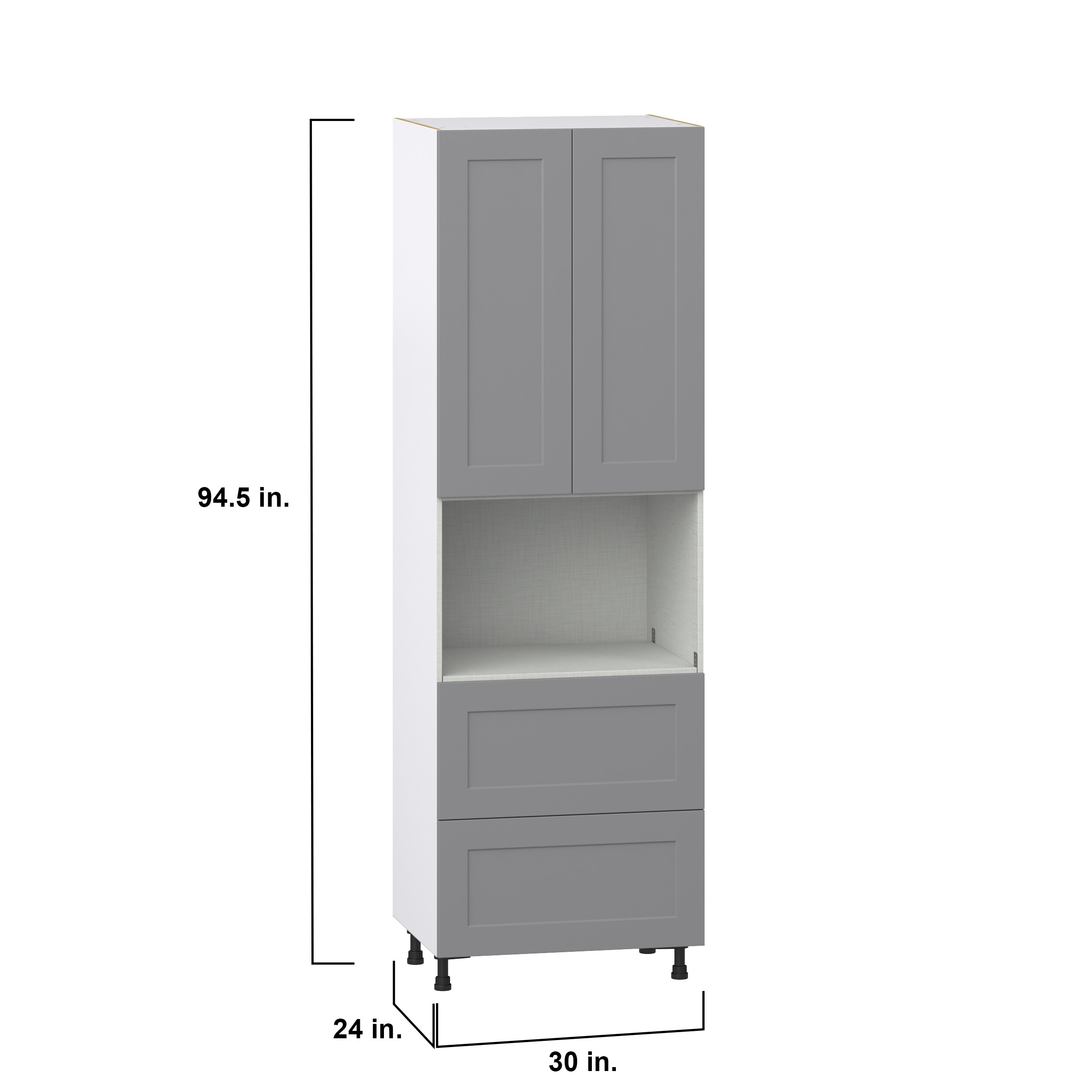 Hugo&Borg DSTM2D3094.5-BM Cabinets-Kitchen - View #4