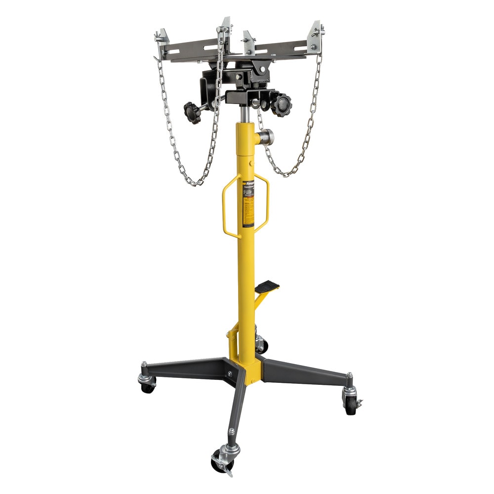 Ranger 5150442 Yellow 0.5-Ton Steel Hydraulic Transmission jack