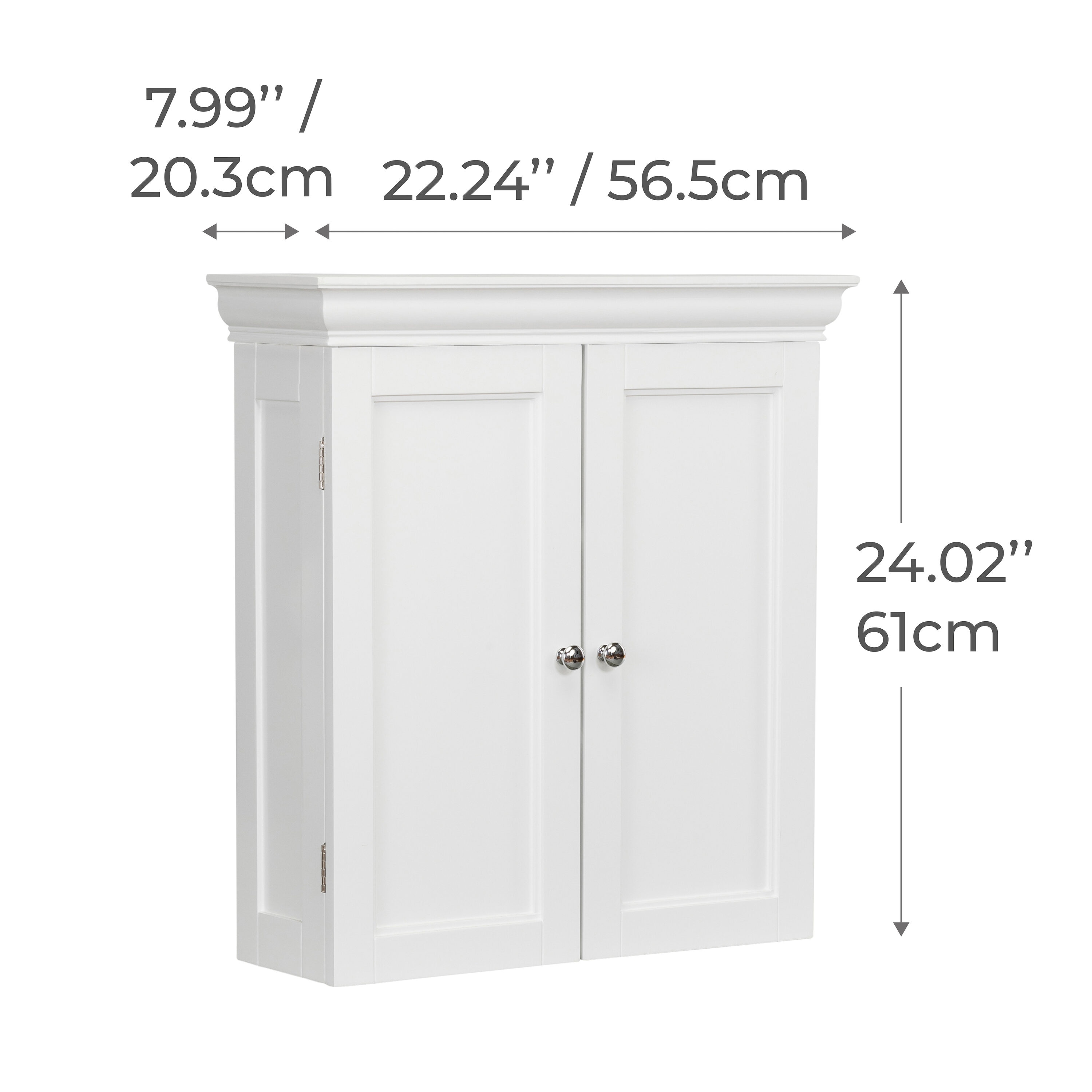 Teamson Home ELG-674 Bathroom-Wall-Cabinets - View #6