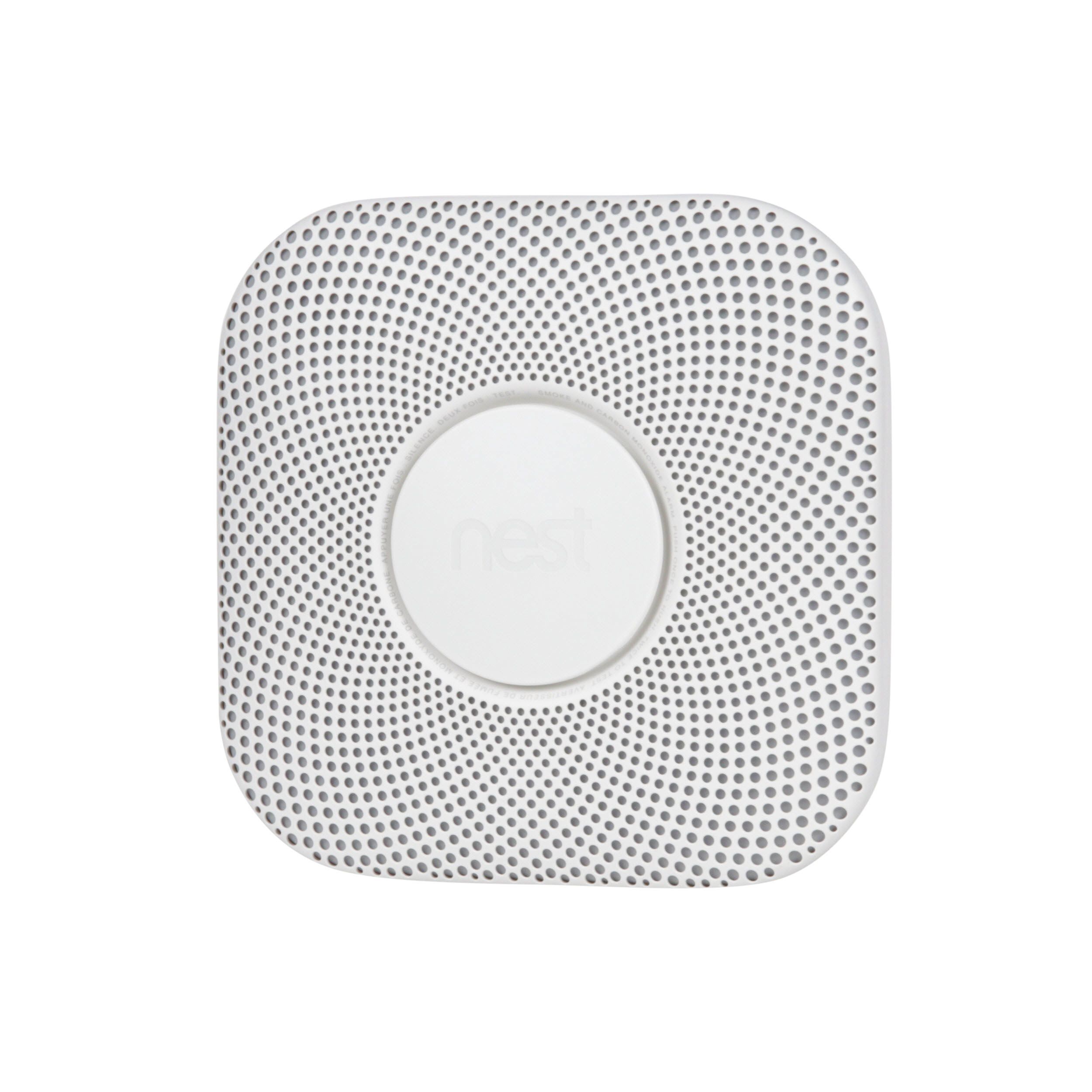 3-Pack Google Nest S3006WBUS Protect Smoke and CO Alarm White Battery 
