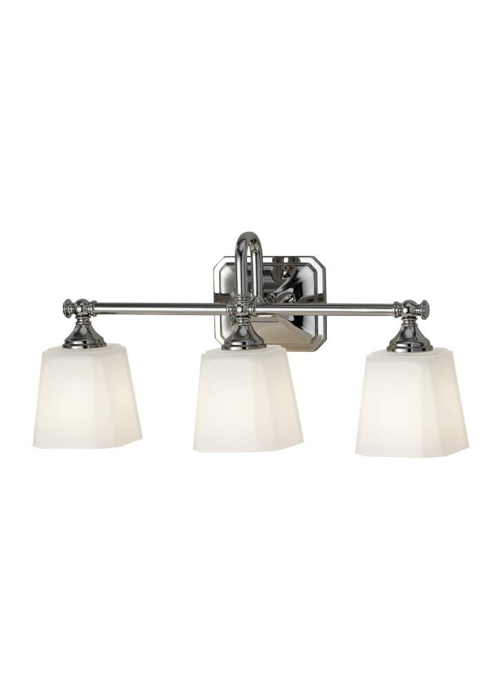 Feiss VS19703-PN Concord 6-in 3-Light Polished Nickel Transitional Vanity Light