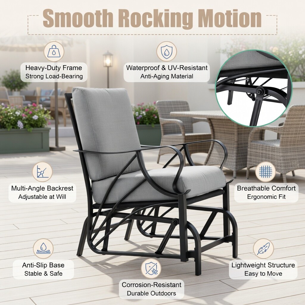VERYKE WYC-WQ40397-VE1 Patio-Chairs - View #5