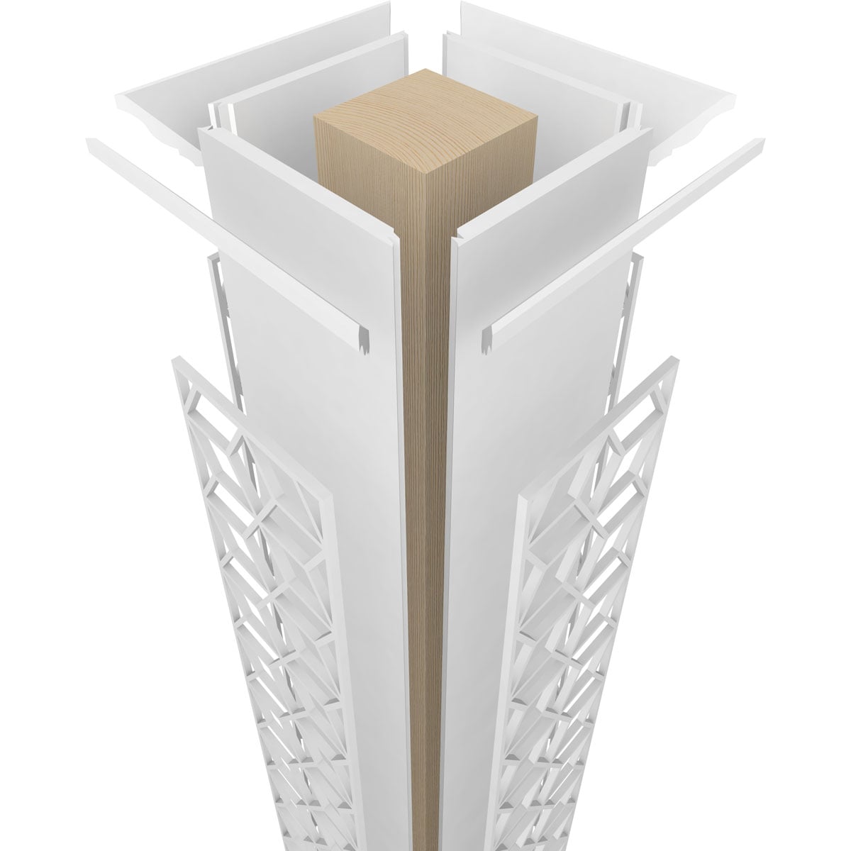 Ekena Millwork CC1208ENPBLCRCR Column-Wraps - View #7