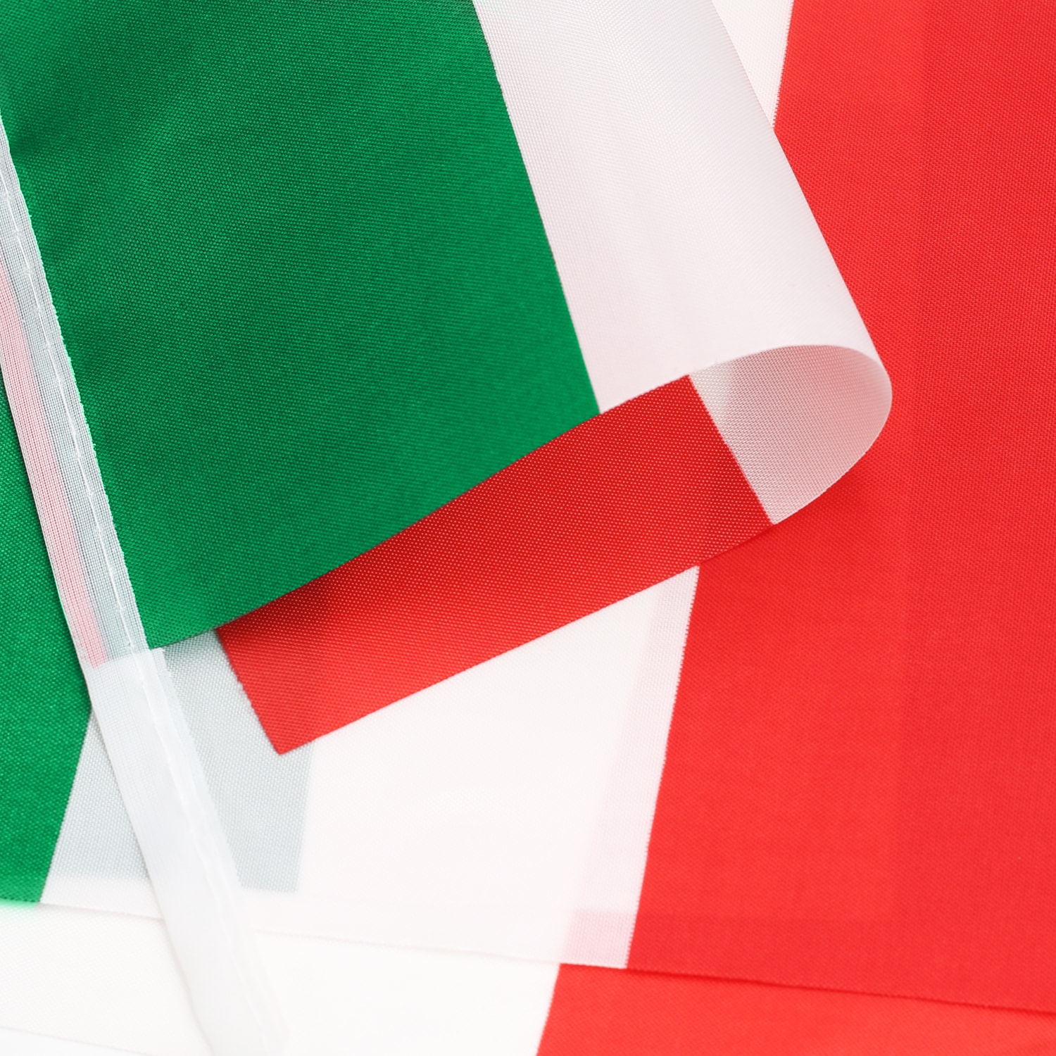 Italian Republic String Pennant Flags with UV Protection