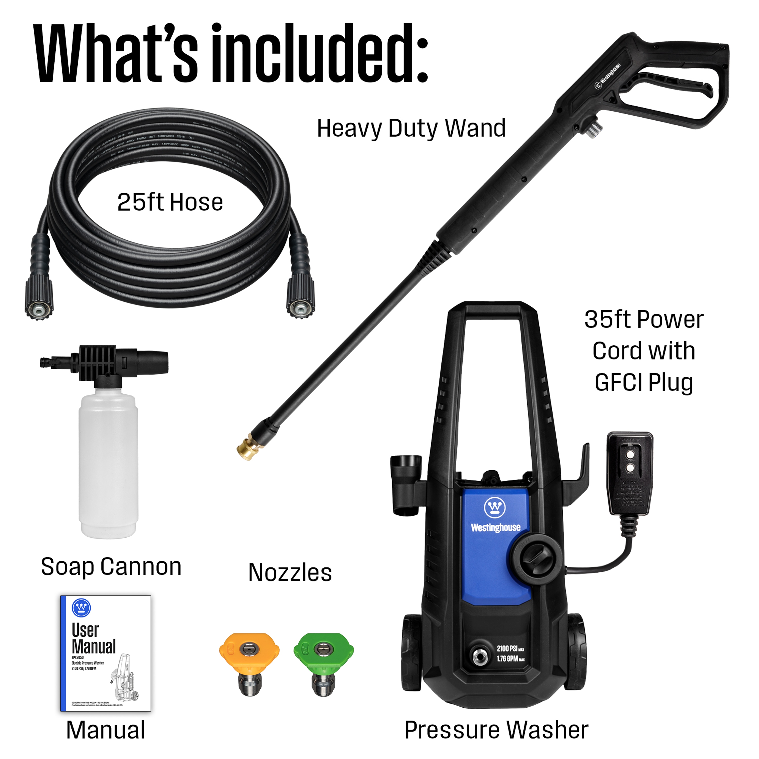 Westinghouse EPX3050 Gas-Pressurewashers - View #10