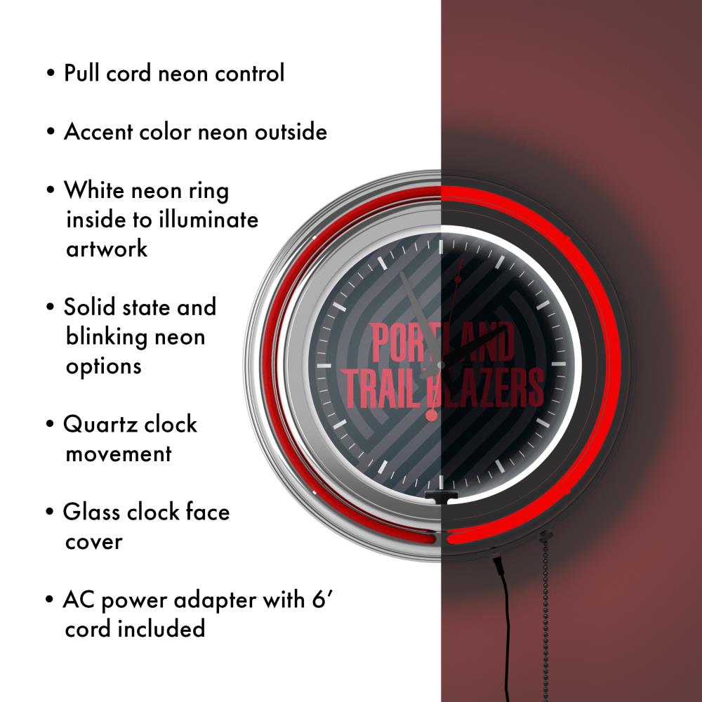 Trademark Gameroom NBA1400-PTB2 Indoor-Outdoor-Clocks - View #3
