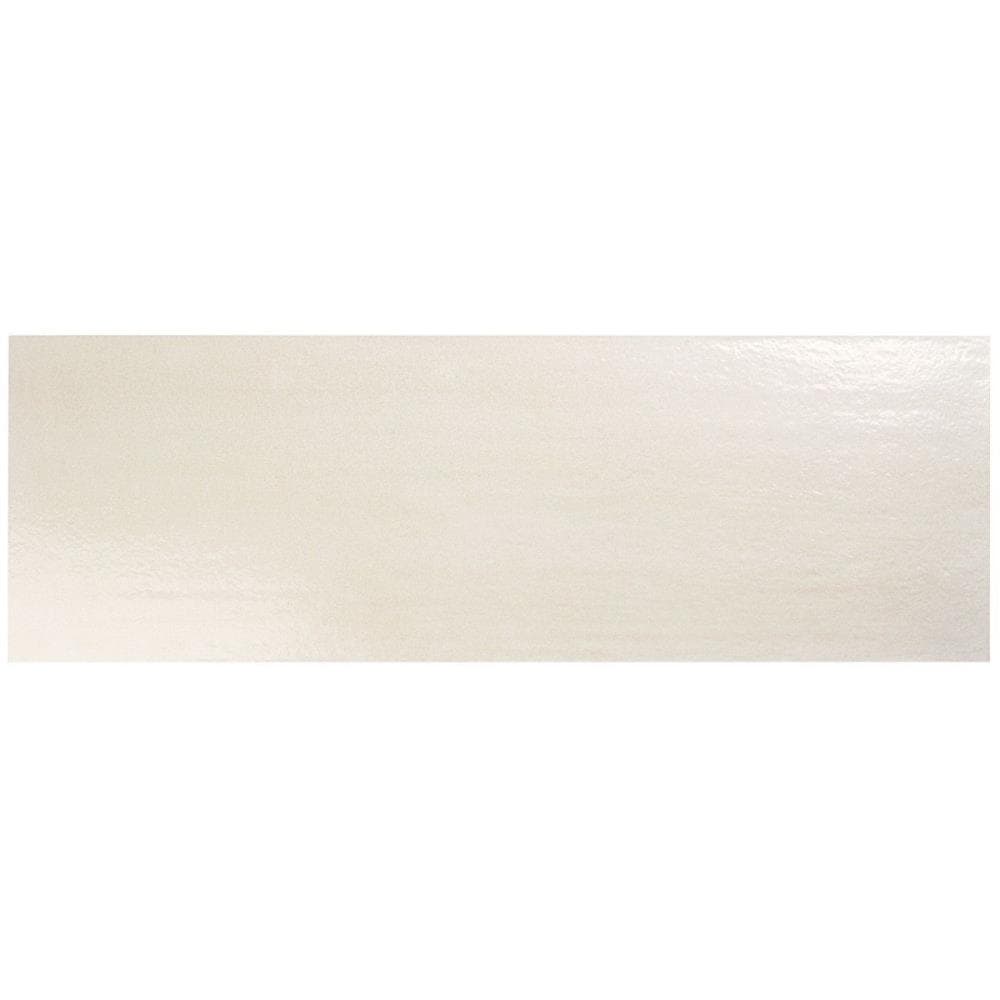 Artmore Tile EXT3RD106596 Sample - Angela Harris Natalis Sand 4-in x 8-in Satin Ceramic Patterned Wall Tile