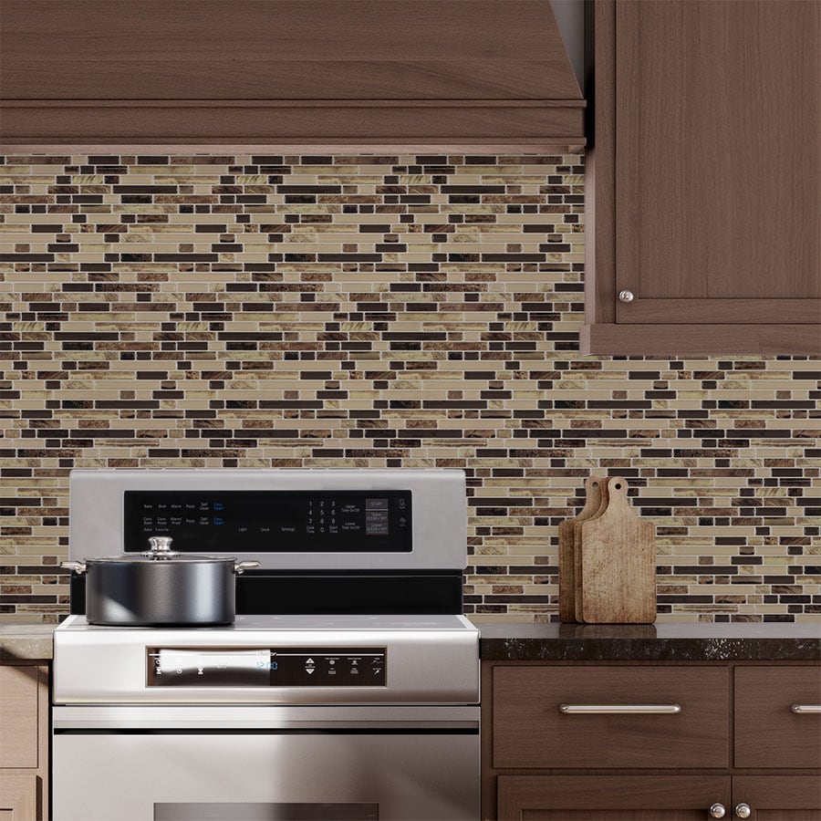 Peel&Stick Mosaics PS108PEEL1010 Ceramic-Tile - View #4