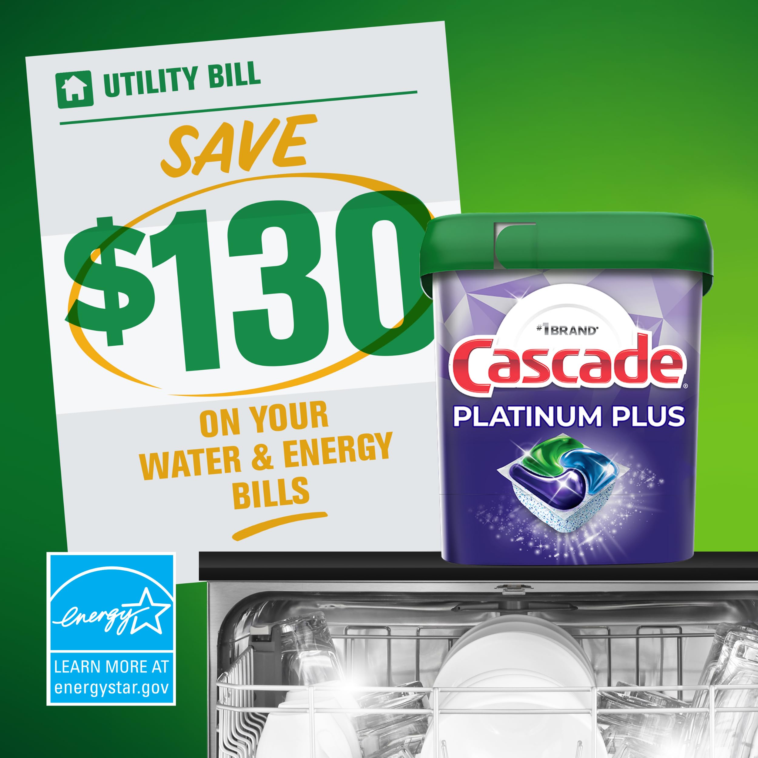 Cascade 80375063 Dishwasher-Detergent - View #4