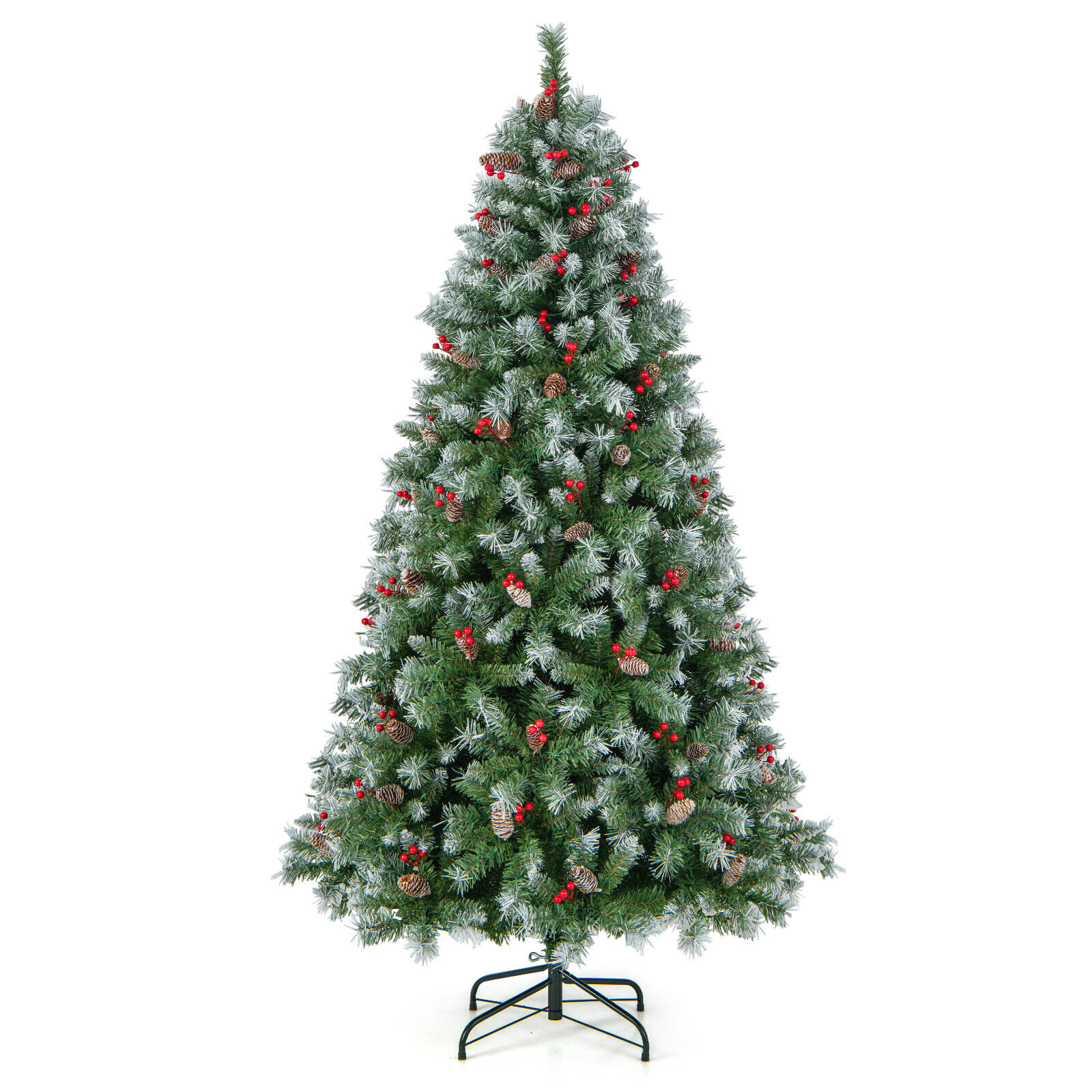 WELLFOR GG-293822AAF Artificial-Christmas-Trees - View #2