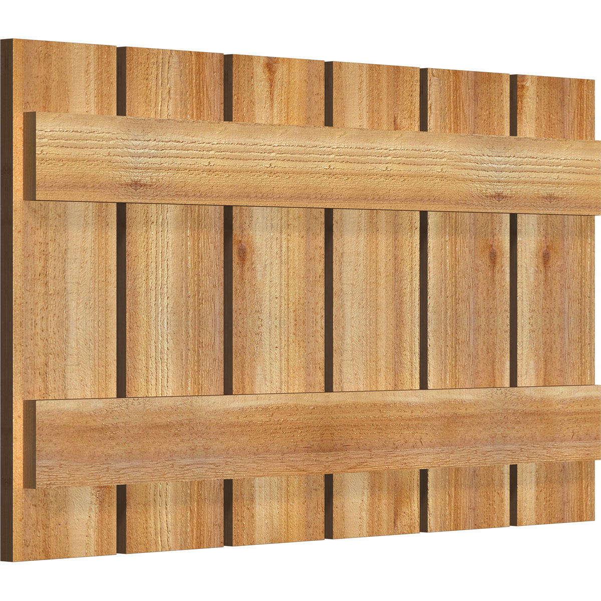 Ekena Millwork RBS06S35X020RWR Exterior-Shutters - View #2