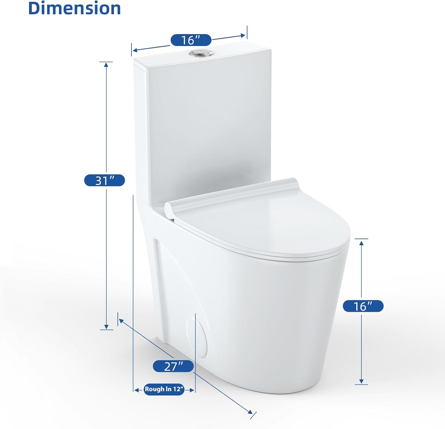WhizMax PHO146FET8O toilets - View #4