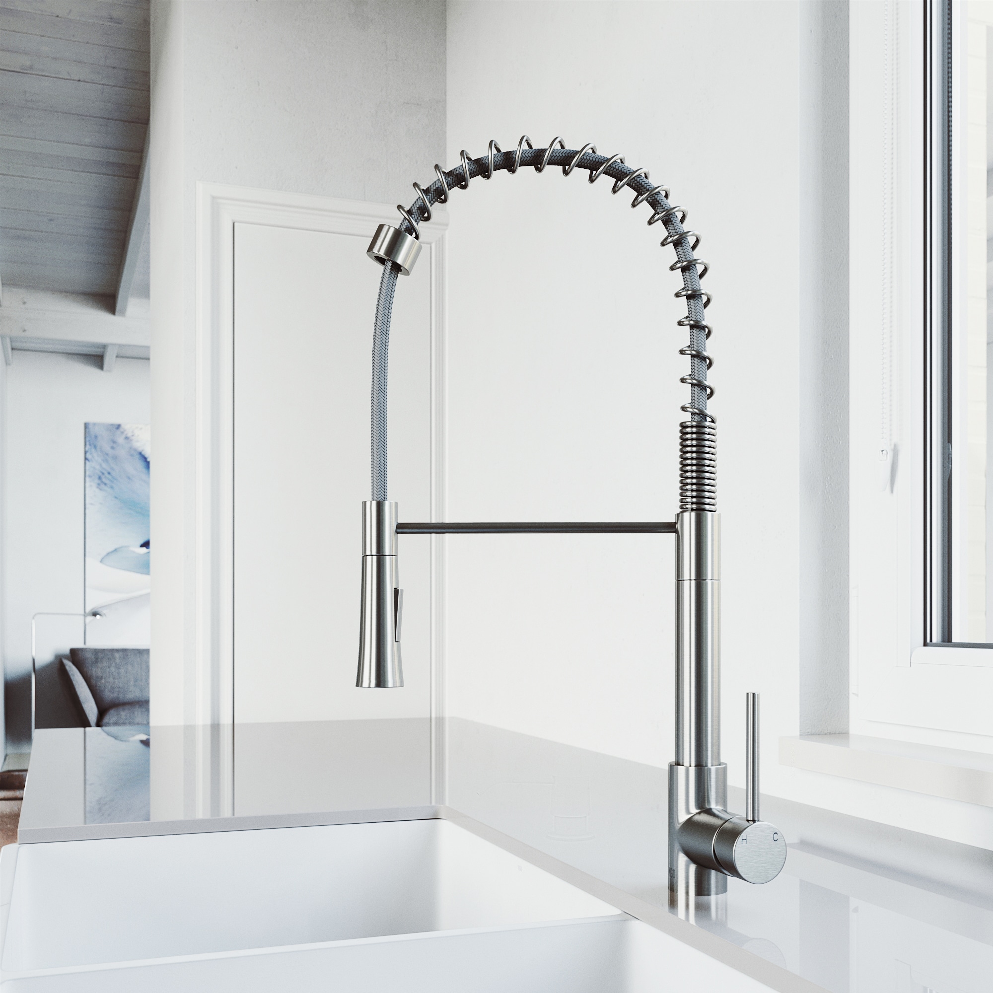 VIGO VG02032ST Kitchen-Faucets - View #2
