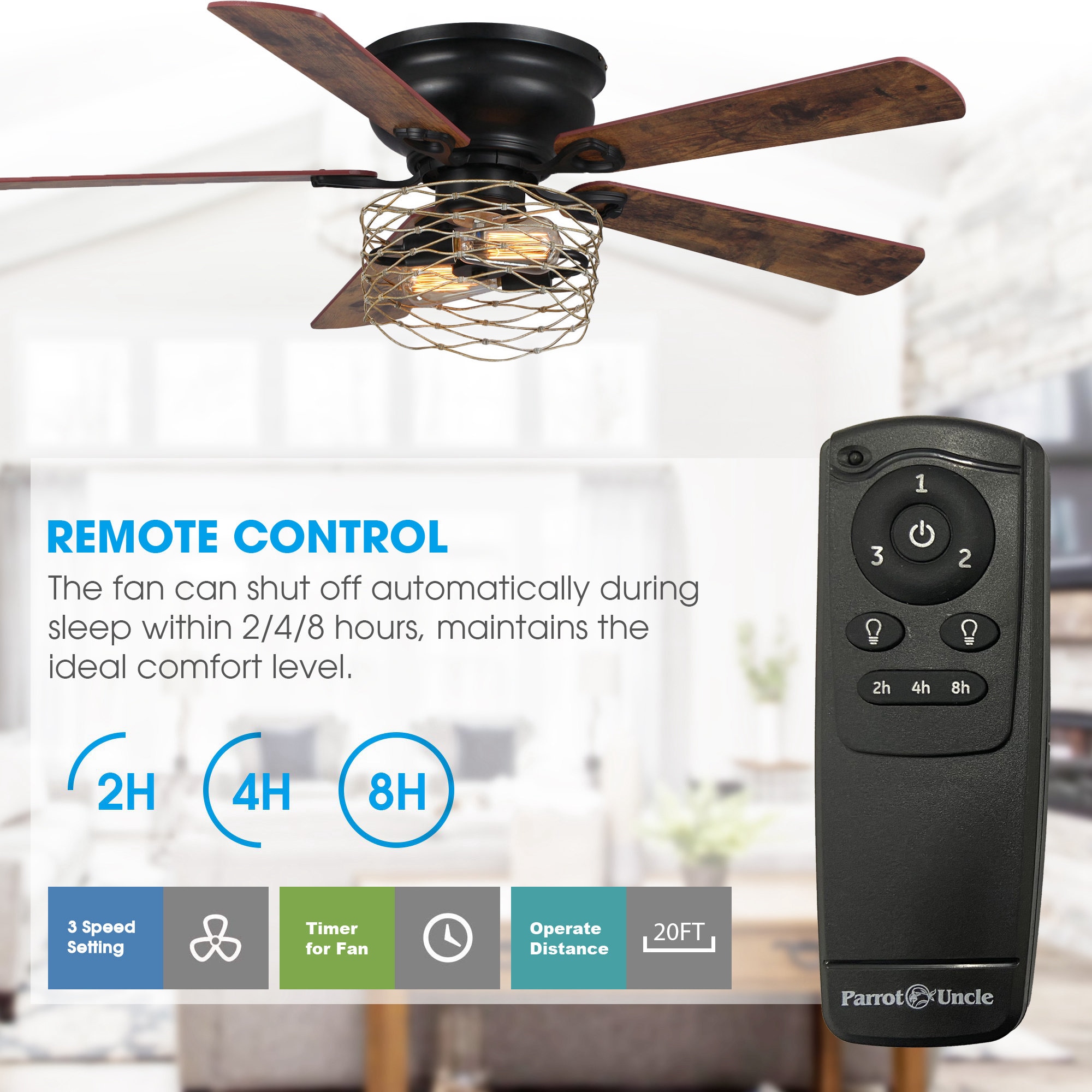 Parrot Uncle F6343110V Ceiling-Fans - View #5