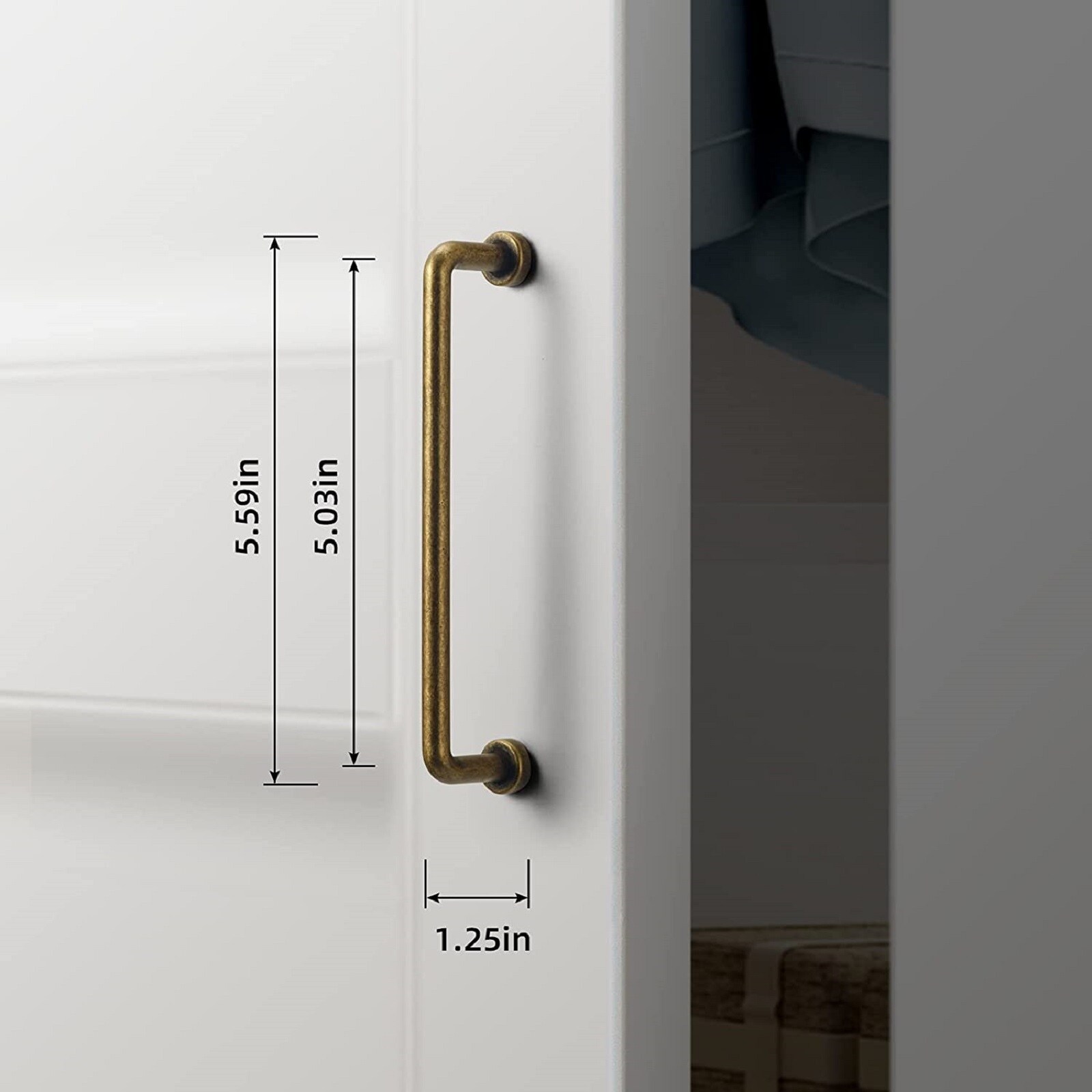 Miaokesen TONG1827GT-128-2 Cabinet-Pulls - View #2