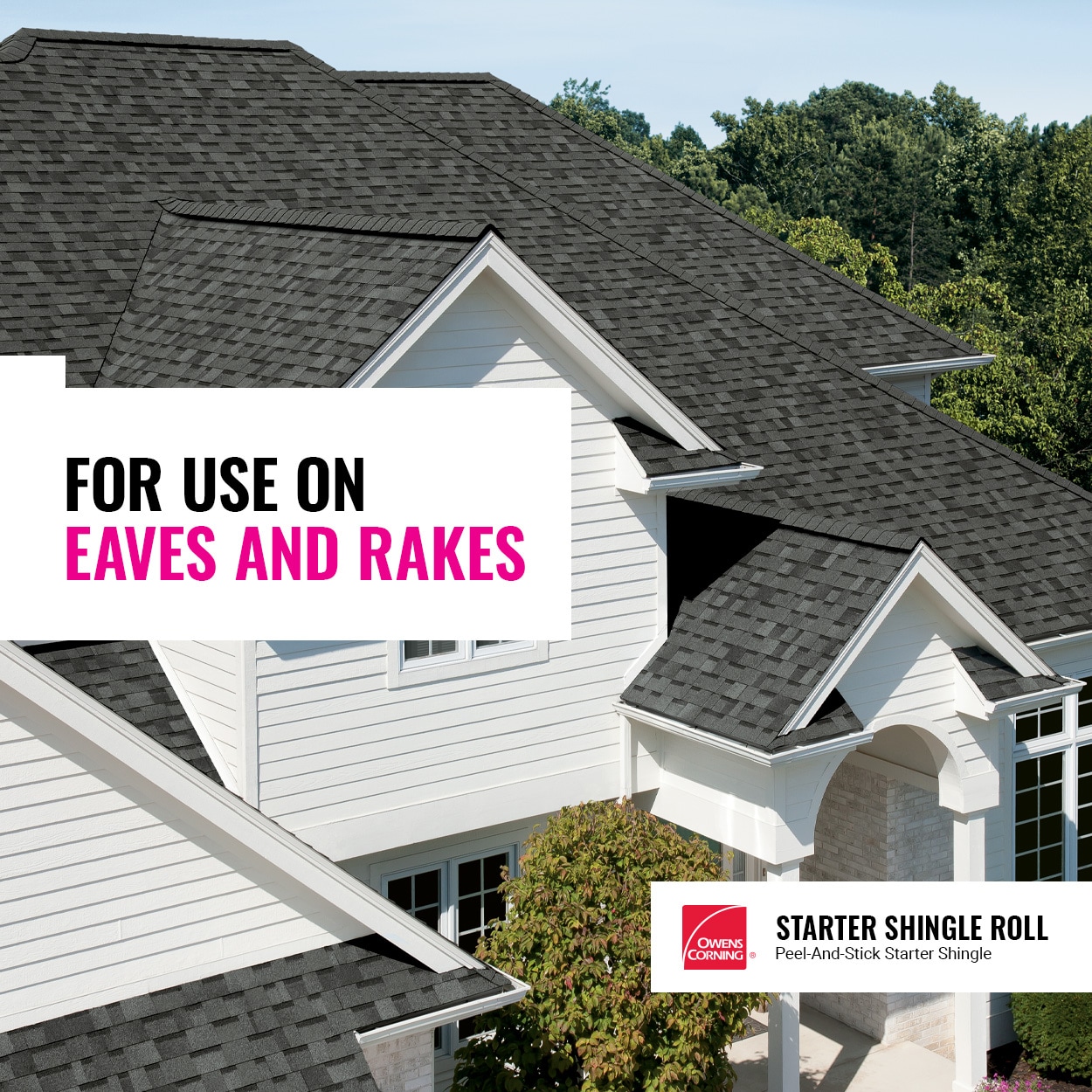 Owens Corning Starter Shingle Black Starter Roof Shingles (33.33-lin ft ...