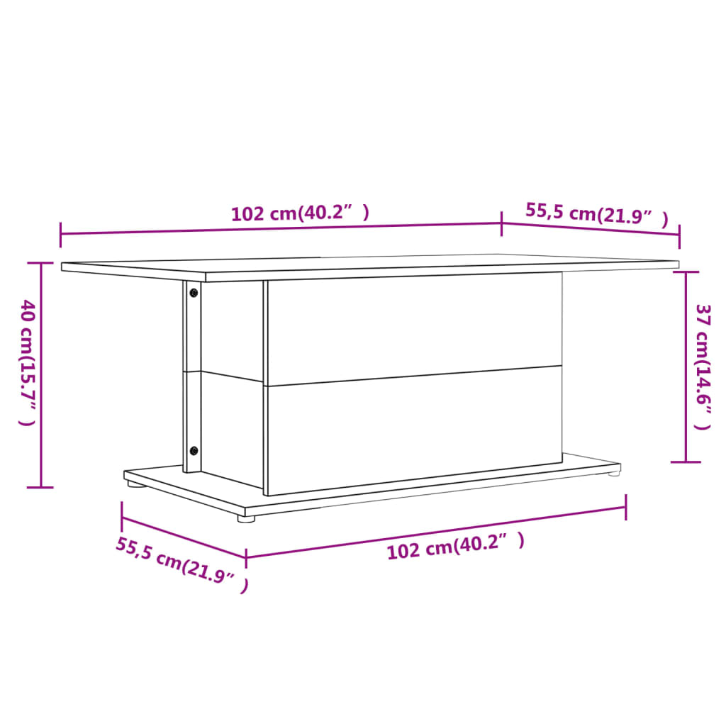 vidaXL 810311 Coffee-Tables - View #7