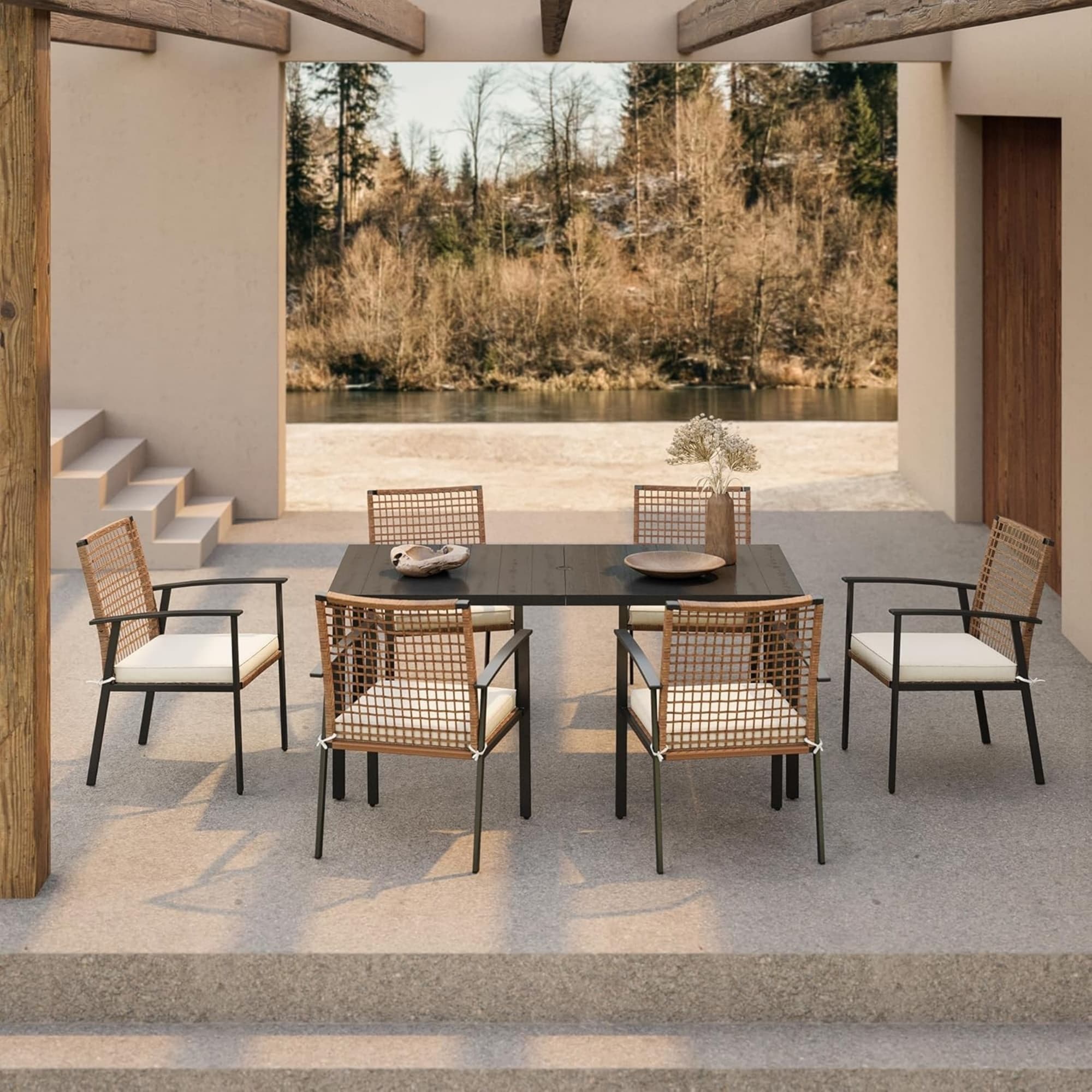 Yardgrace BSYQ00002182-LS Patio-Dining-Sets - View #2