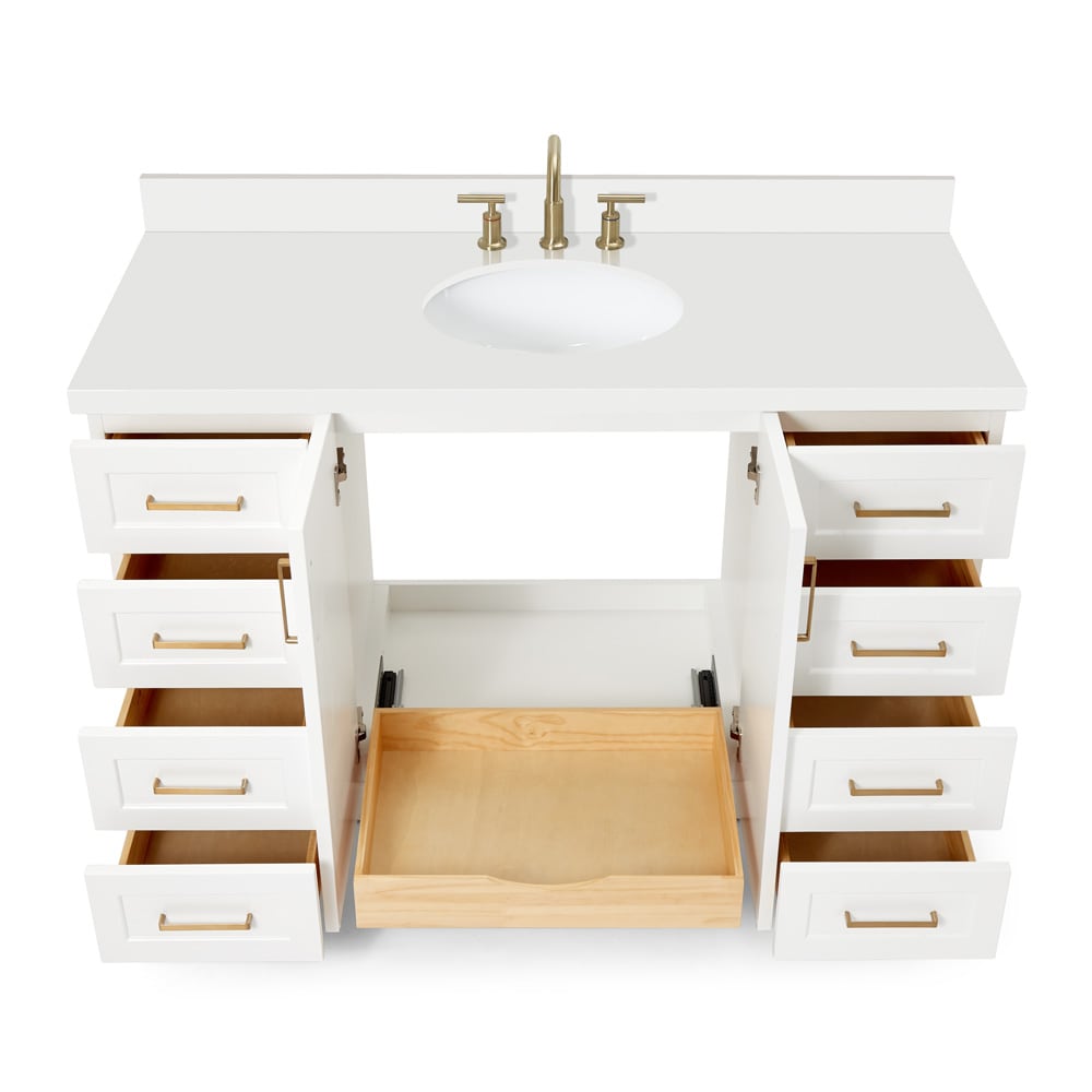 ARIEL Q055SWQOVOWHT Bath-Vanity-Combo - View #6