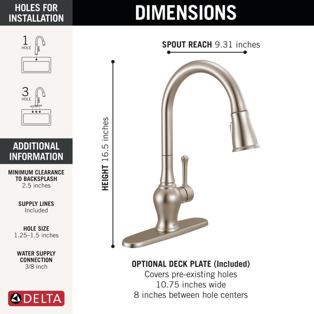 Delta 19727LF-SS Kitchen-Faucets - View #4