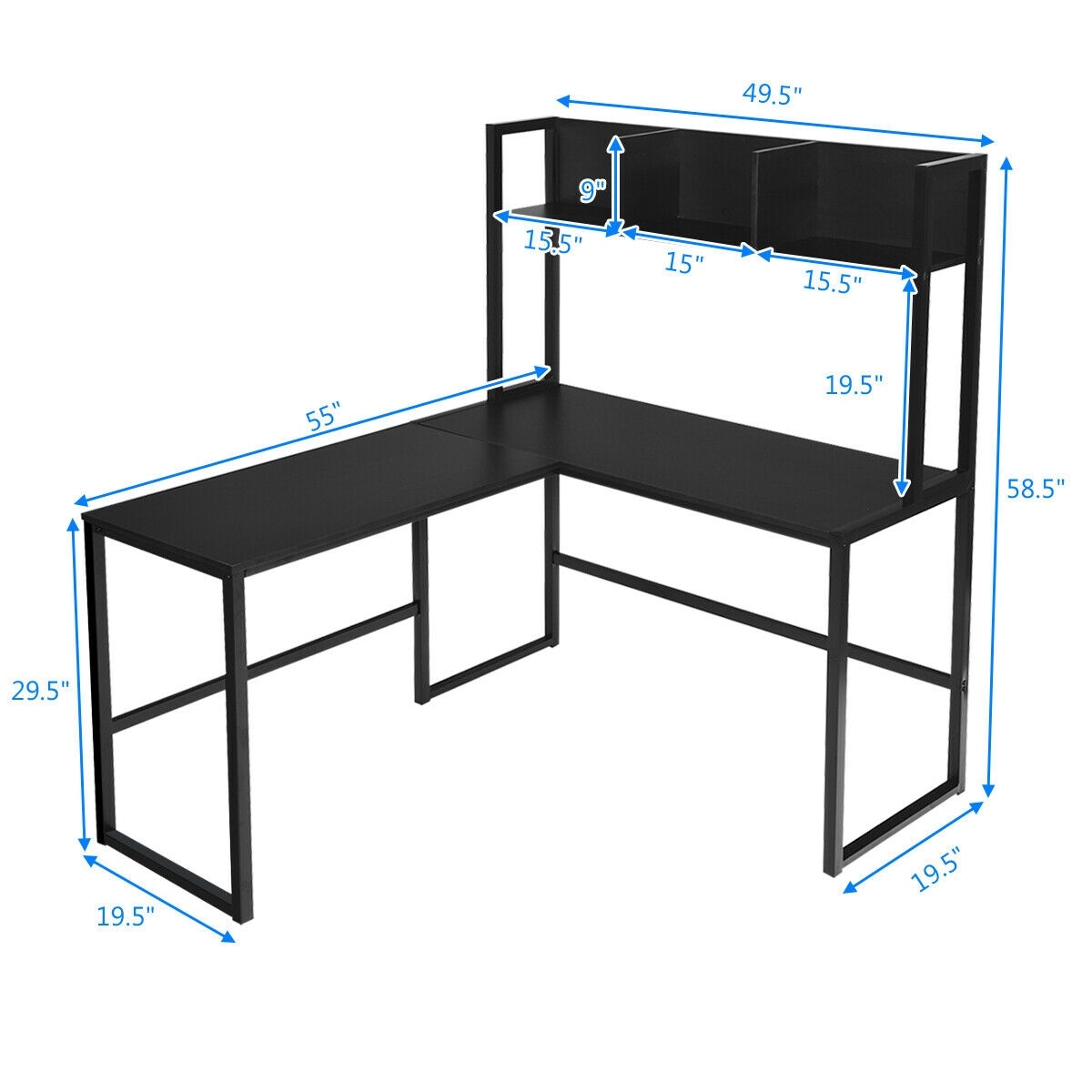 SUGIFT ZMLW014SUGHY667 desks - View #2