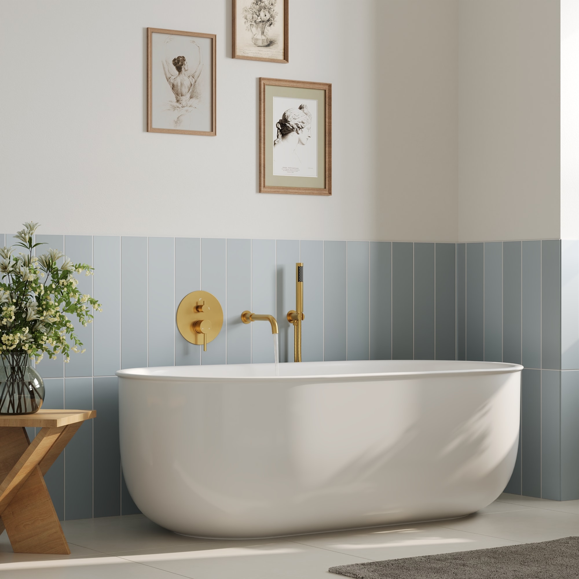 GRANDJOY SGF10GJ-59-BN10 Roman-Tub-Faucets - View #4
