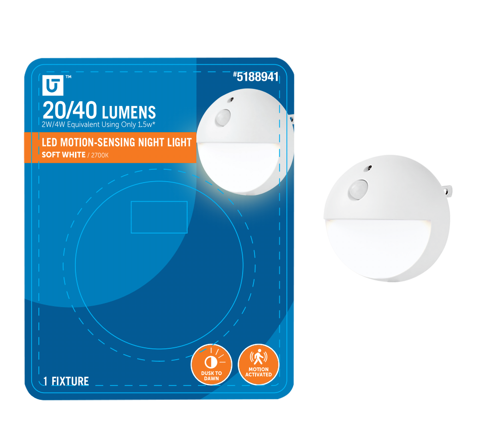 Utilitech NL-CIRC-PI2-1.5W Night-Lights - View #13