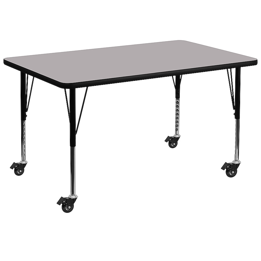 Flash Furniture Gray Rectangular Kid's Play Table Flash Furniture Gray Rectangular Kid's Play Table