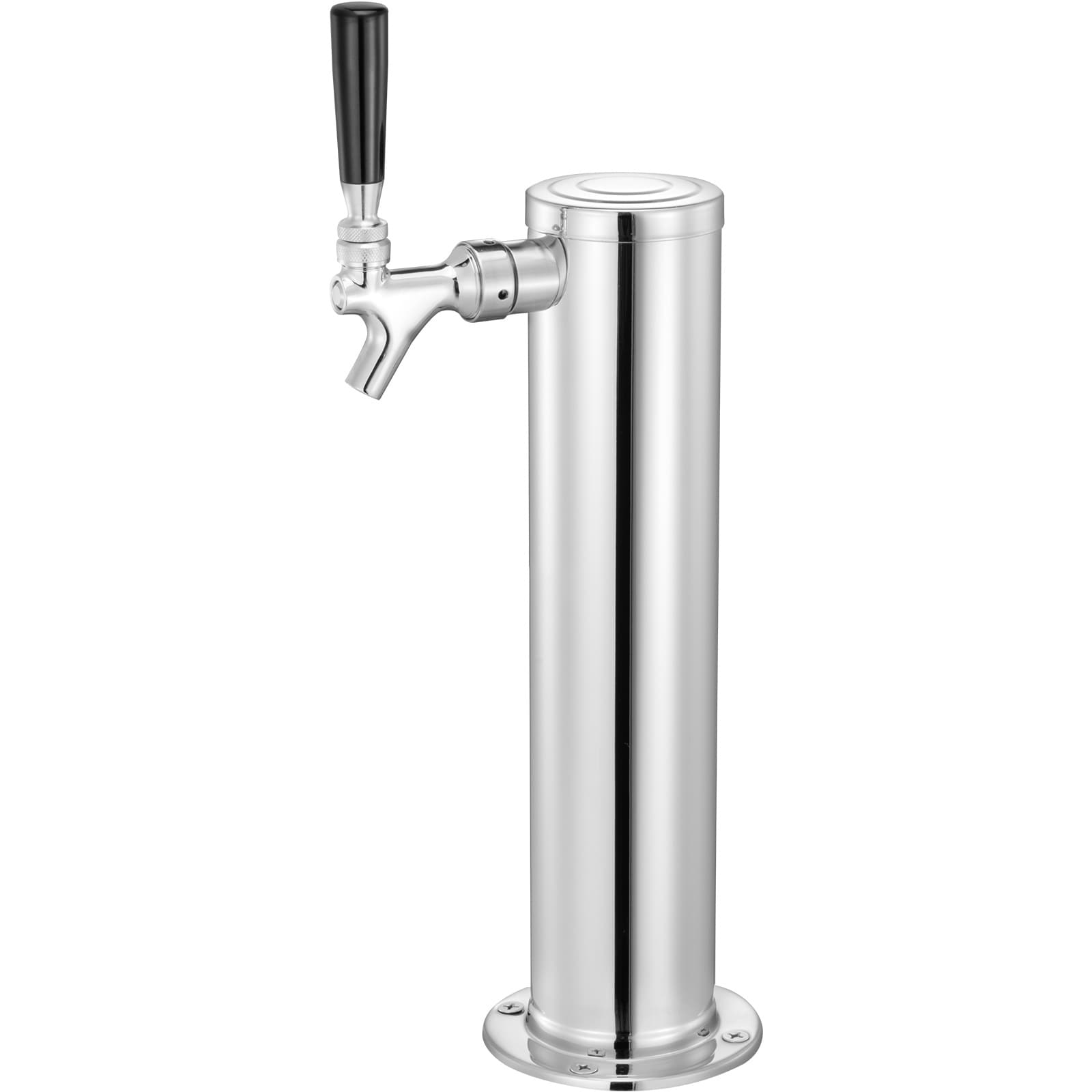 Mecale - Kegerator Tower Conversion Kit Single Tap Stainless Steel CGA320 Regulator D-System Self...
