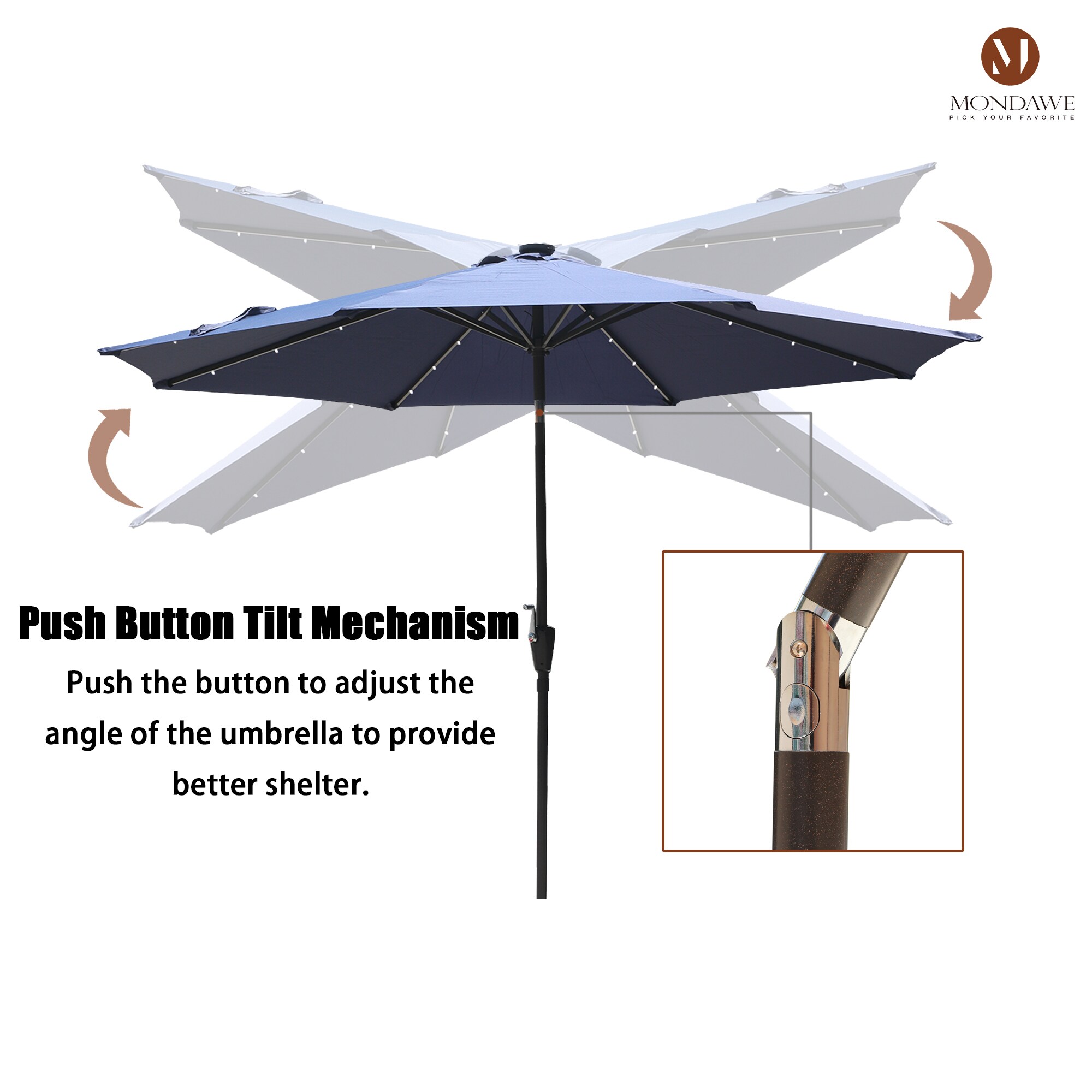 Mondawe BL07-HY Umbrellas-2 - View #5