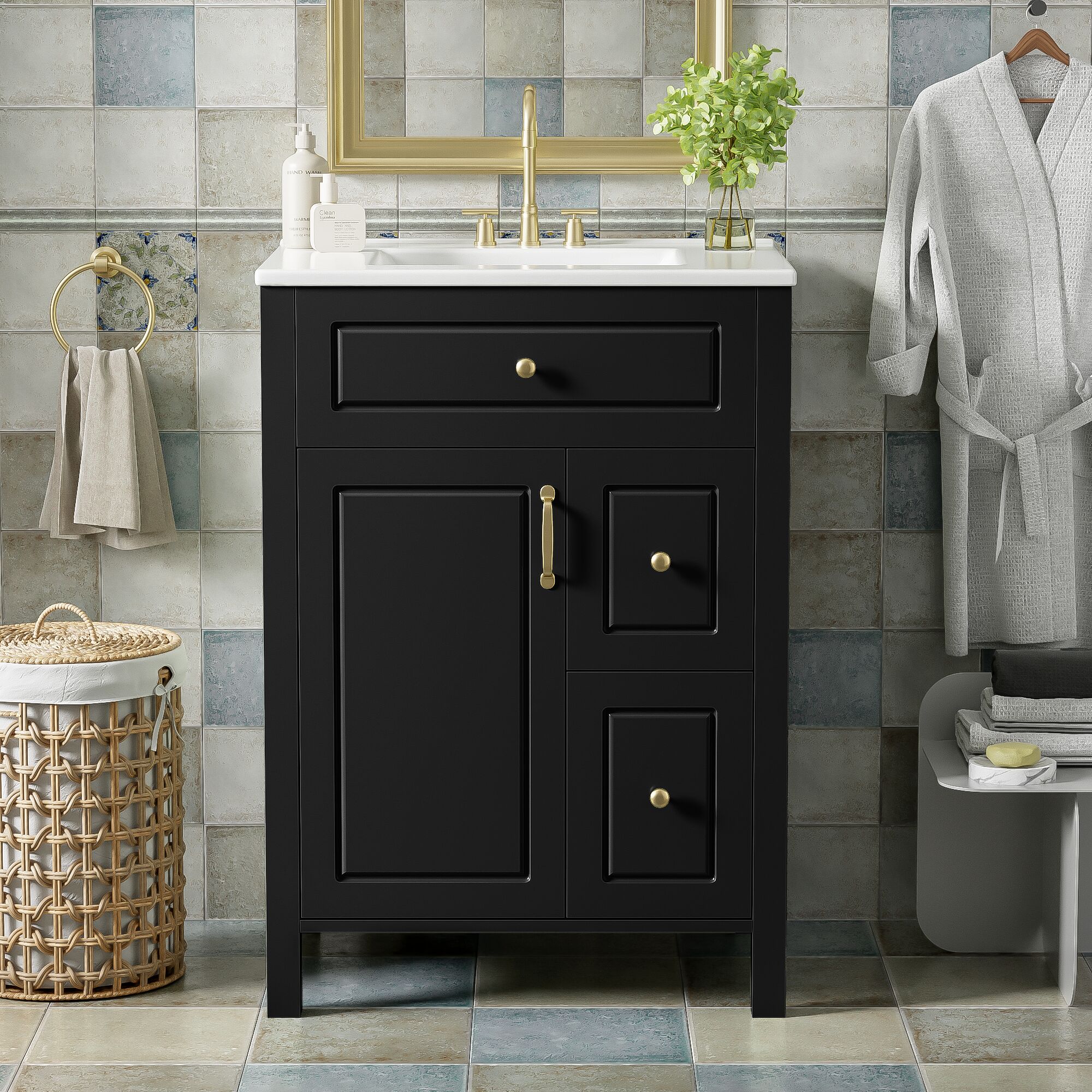 Qualler QDV729078B Bath-Vanity-Combo - View #3