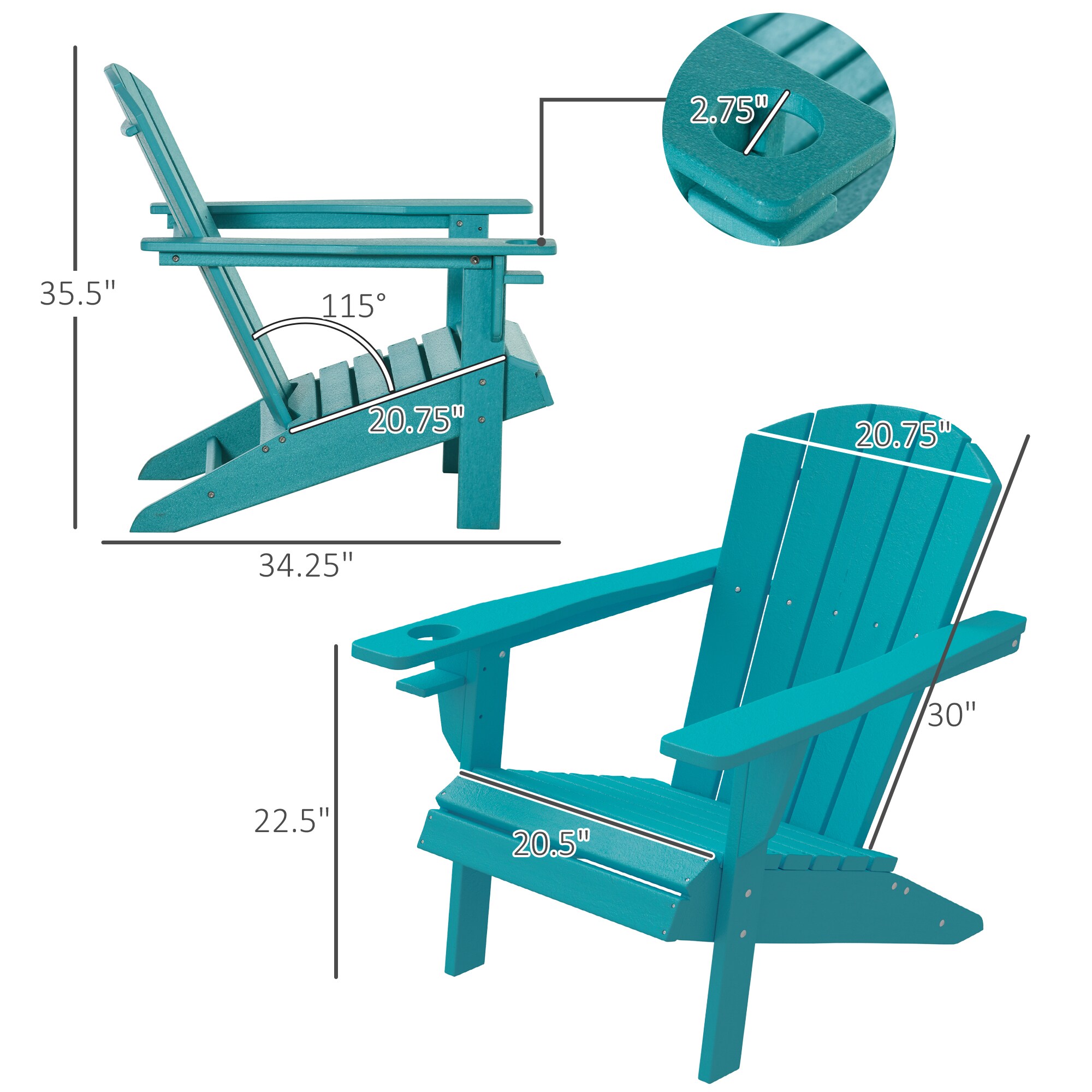 ModernLuxe L-W2225142497 Patio-Chairs - View #6