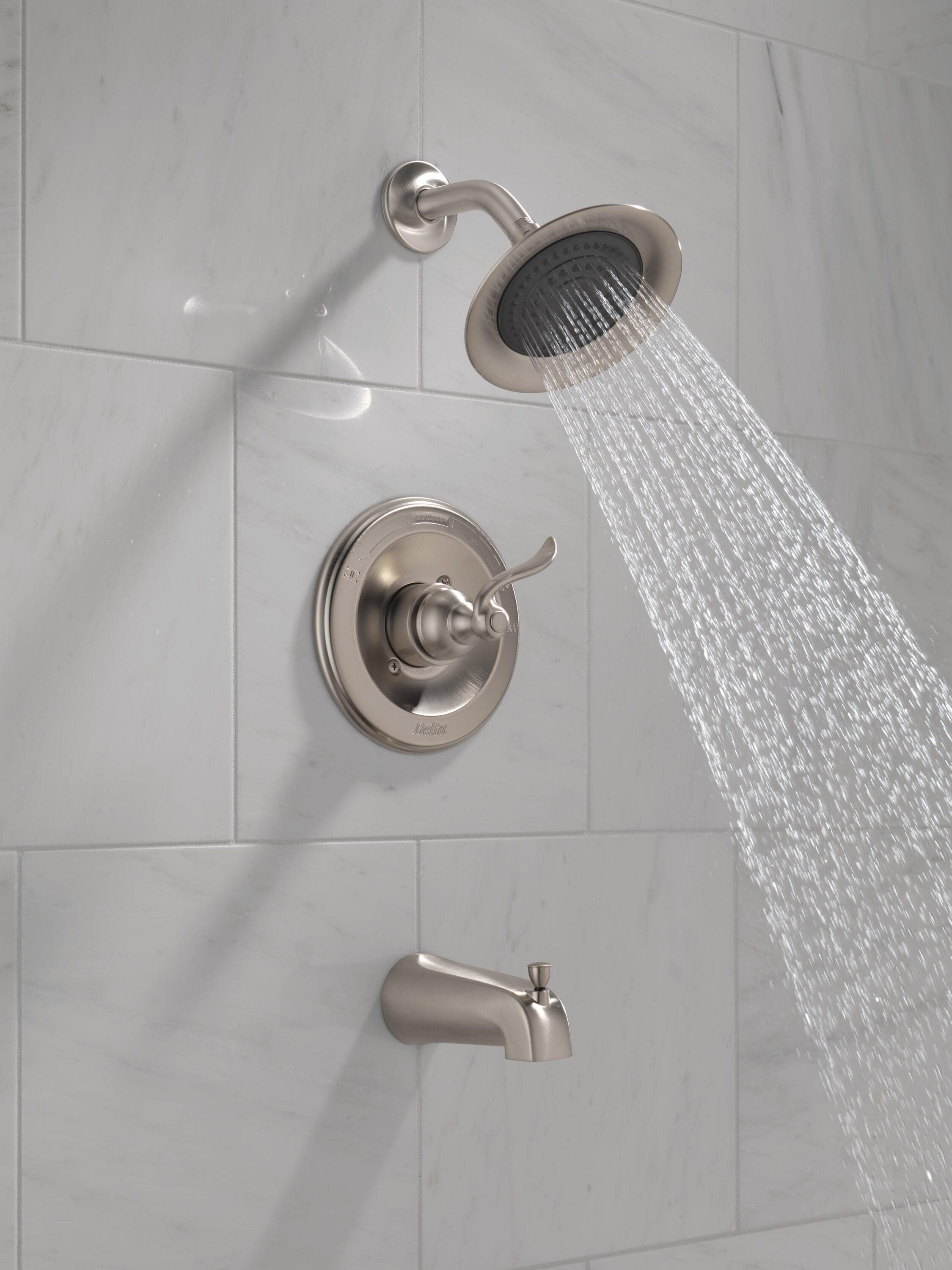 Windemere Brushed Nickel Single-Handle Tub and Shower Faucet