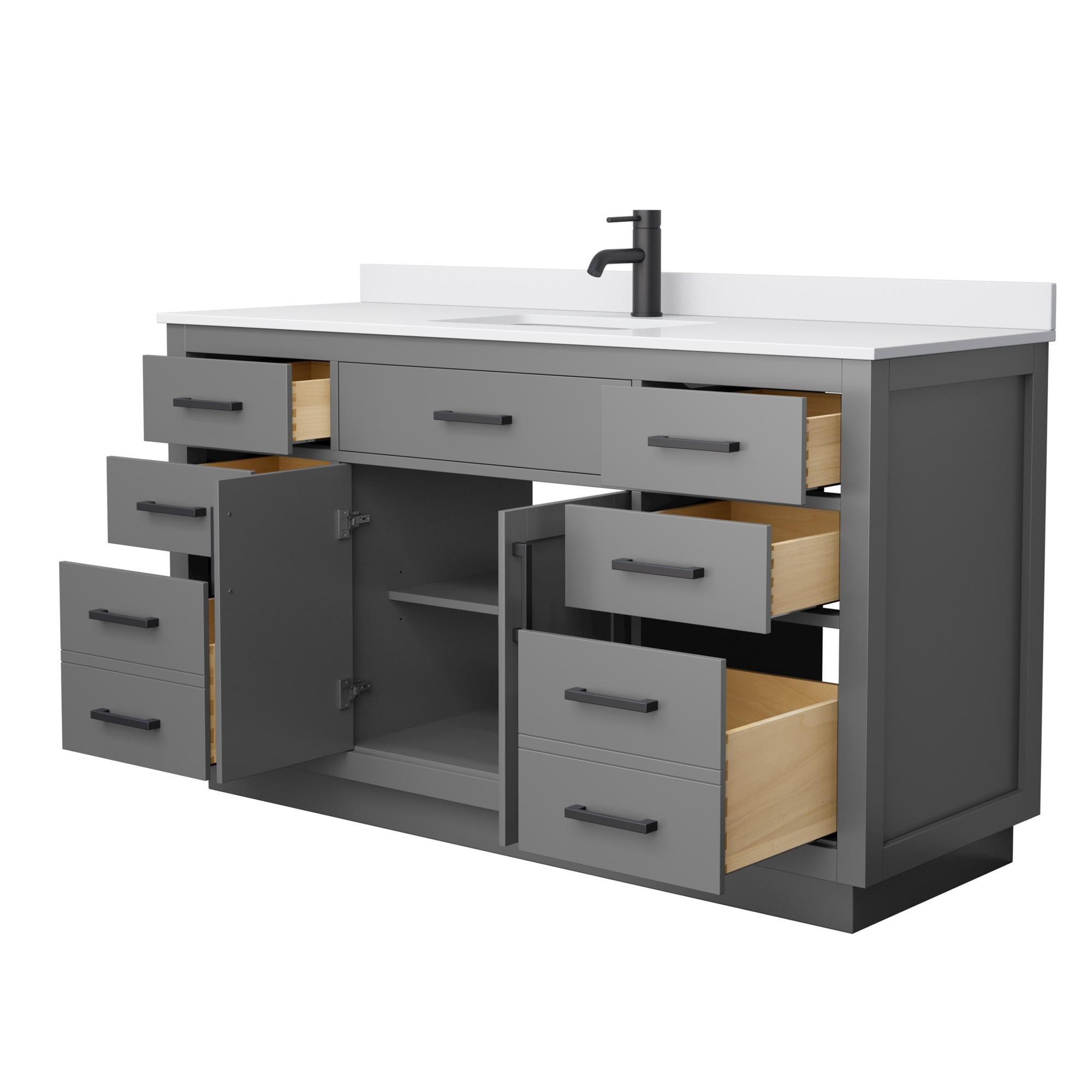 Wyndham Collection WCG262660SGBWCUNSMXX Bath-Vanity-Combo - View #2