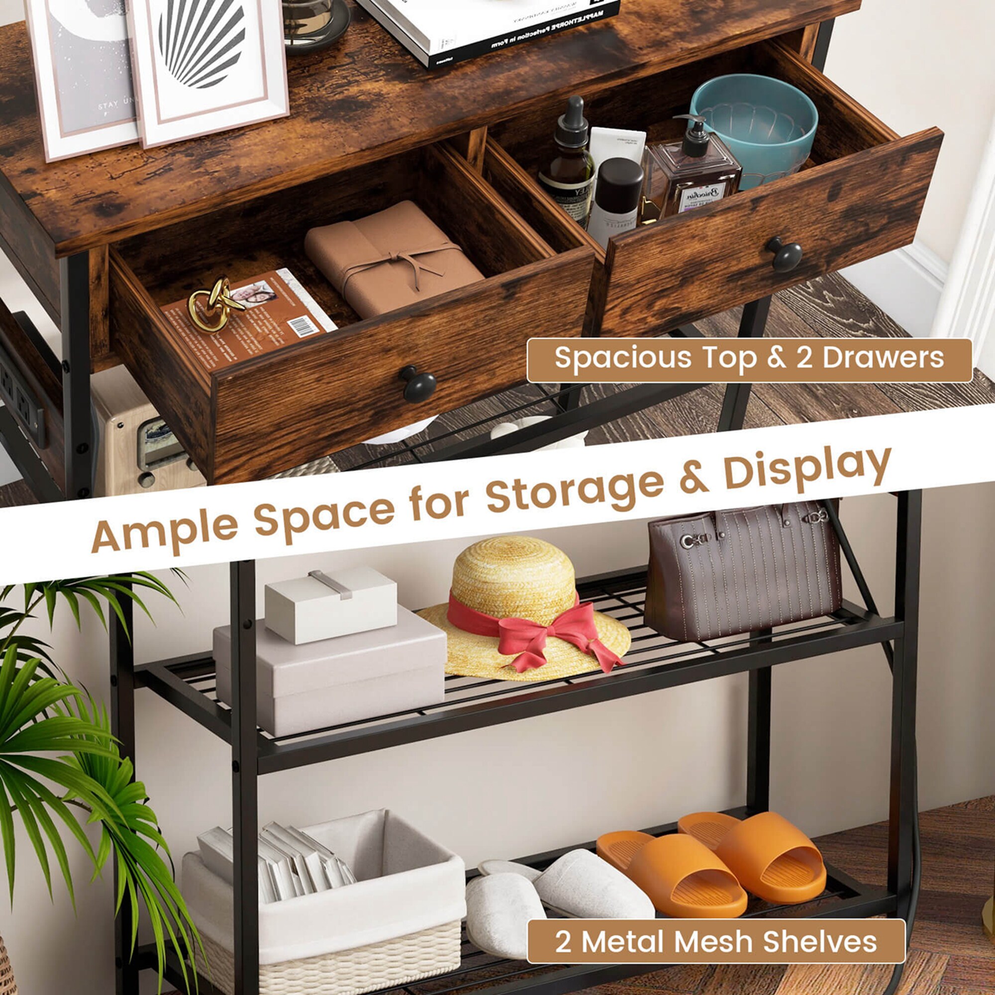 Costway SXL00168 Console-Sofa-Tables - View #5