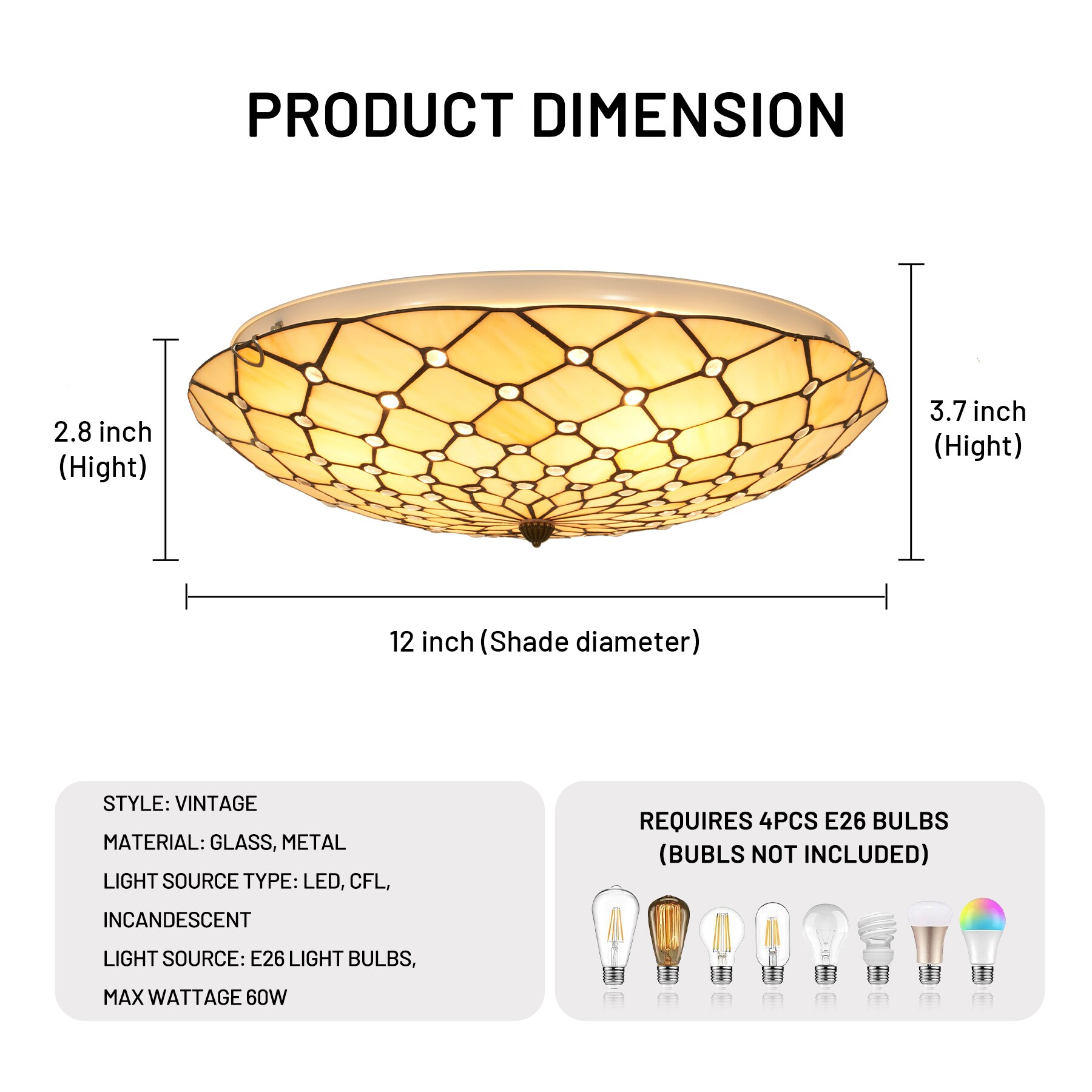 EFPERFECT DS-TY42 Ceiling-Light-Mounts - View #7