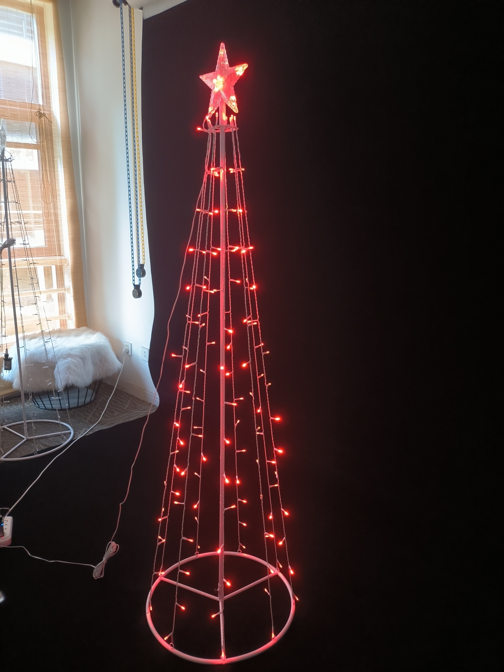 Hi-Line Gift 37510-RD Artificial-Christmas-Trees - View #4