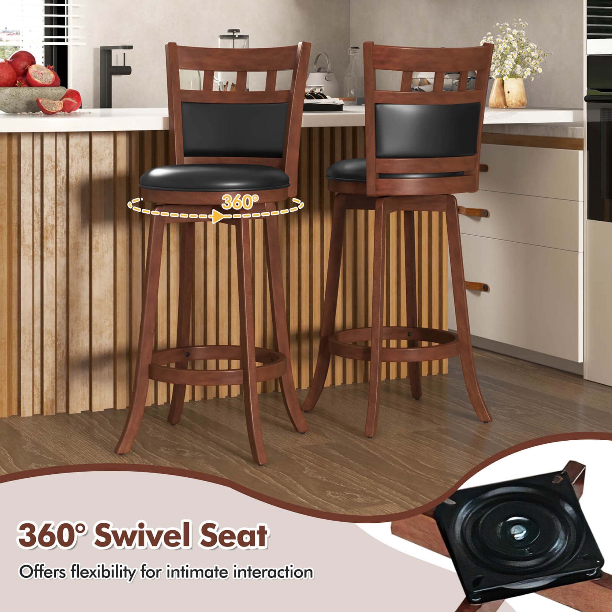 Costway HCST04449 stools - View #6