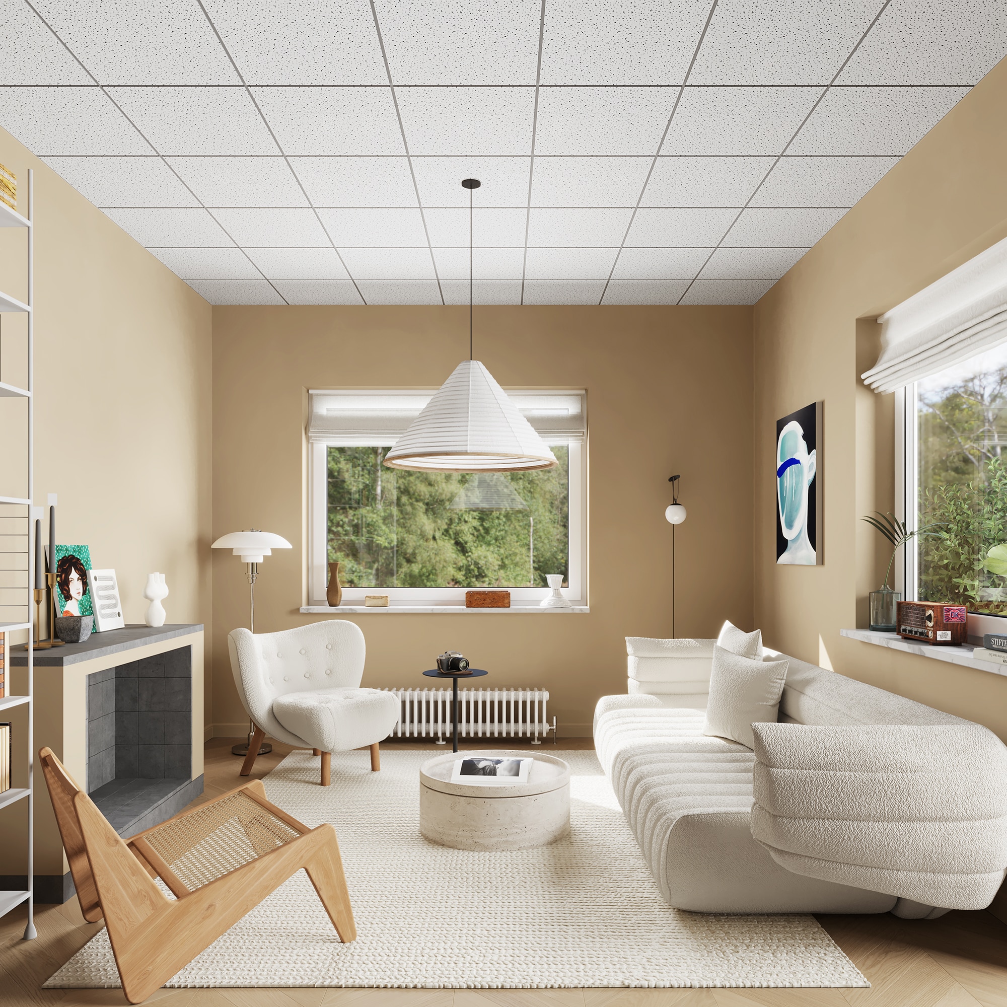 LOVMOR SF-R-PVC-KMB-10 Ceiling-Tile - View #3