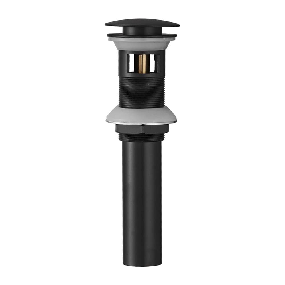 BWE A-9P-01-B A-9P-01-B Matte Black Bathroom Sink pop up drain