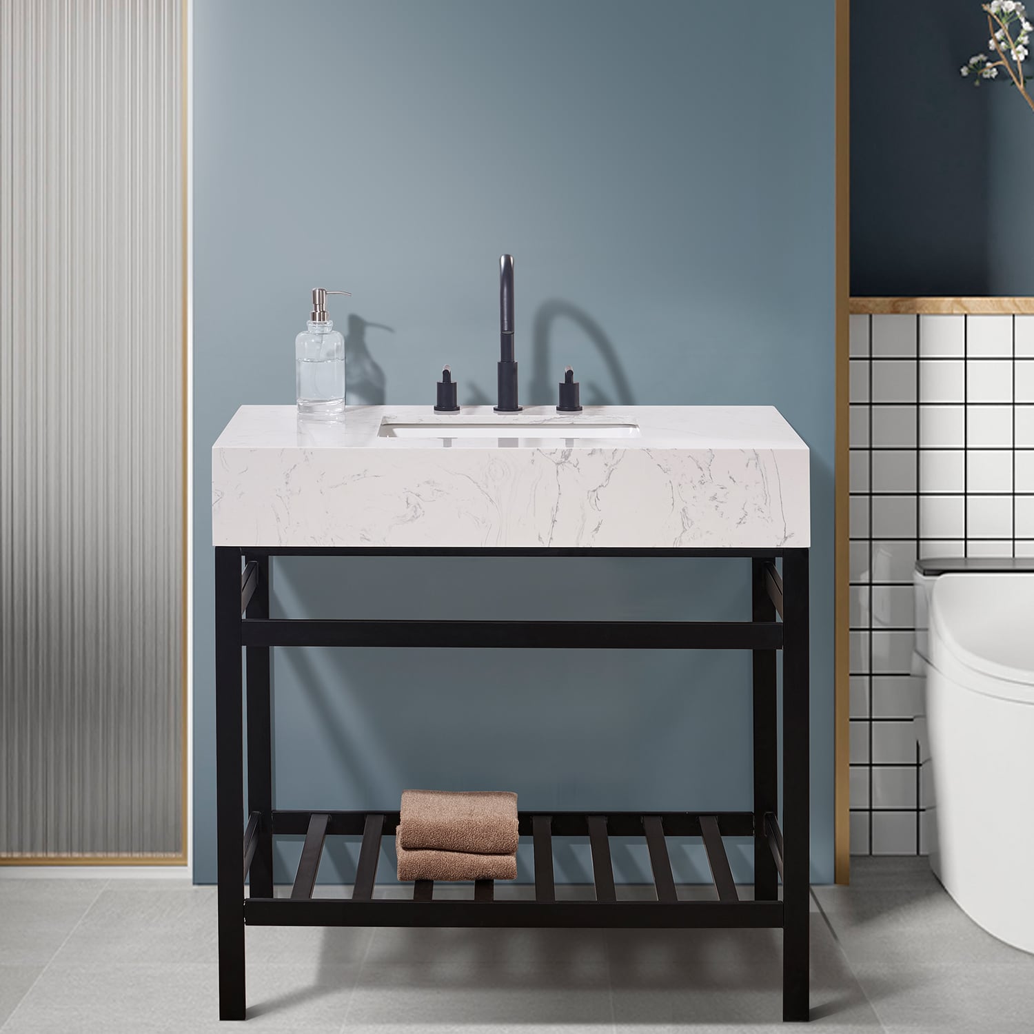 Altair 68036-AWAP-MB-NM Bath-Vanity-Combo - View #7