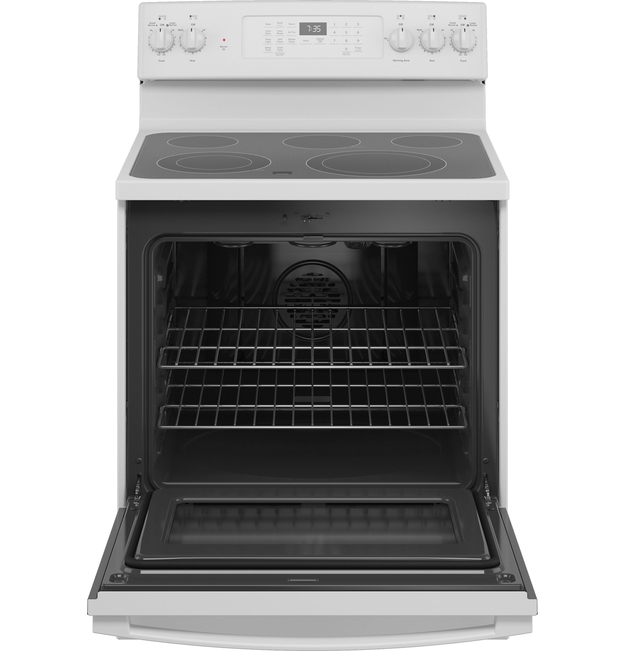 GE JB735DPWW Freestanding-Electric-Ranges - View #3
