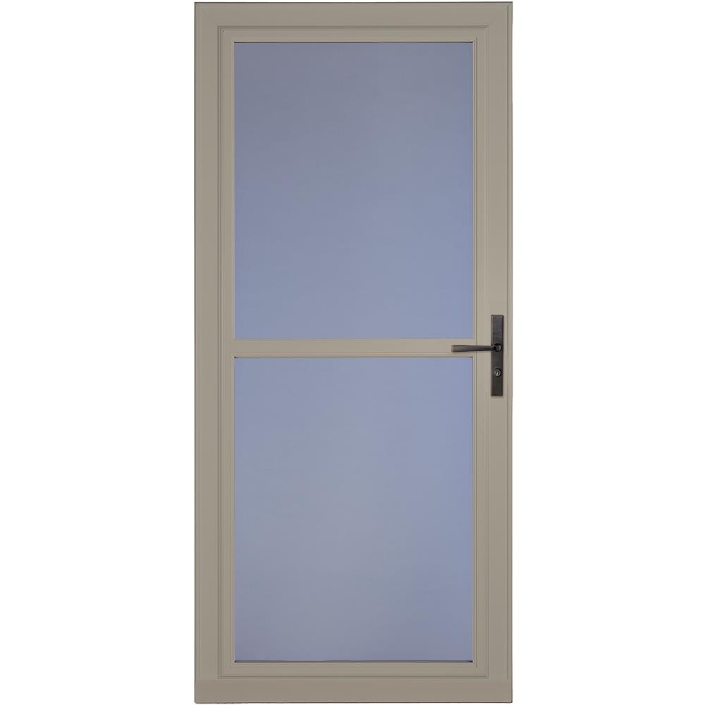 Larson Tradewinds Premium 36 In X 81 In Sandstone Full View Retractable Screen Aluminum Storm 5803